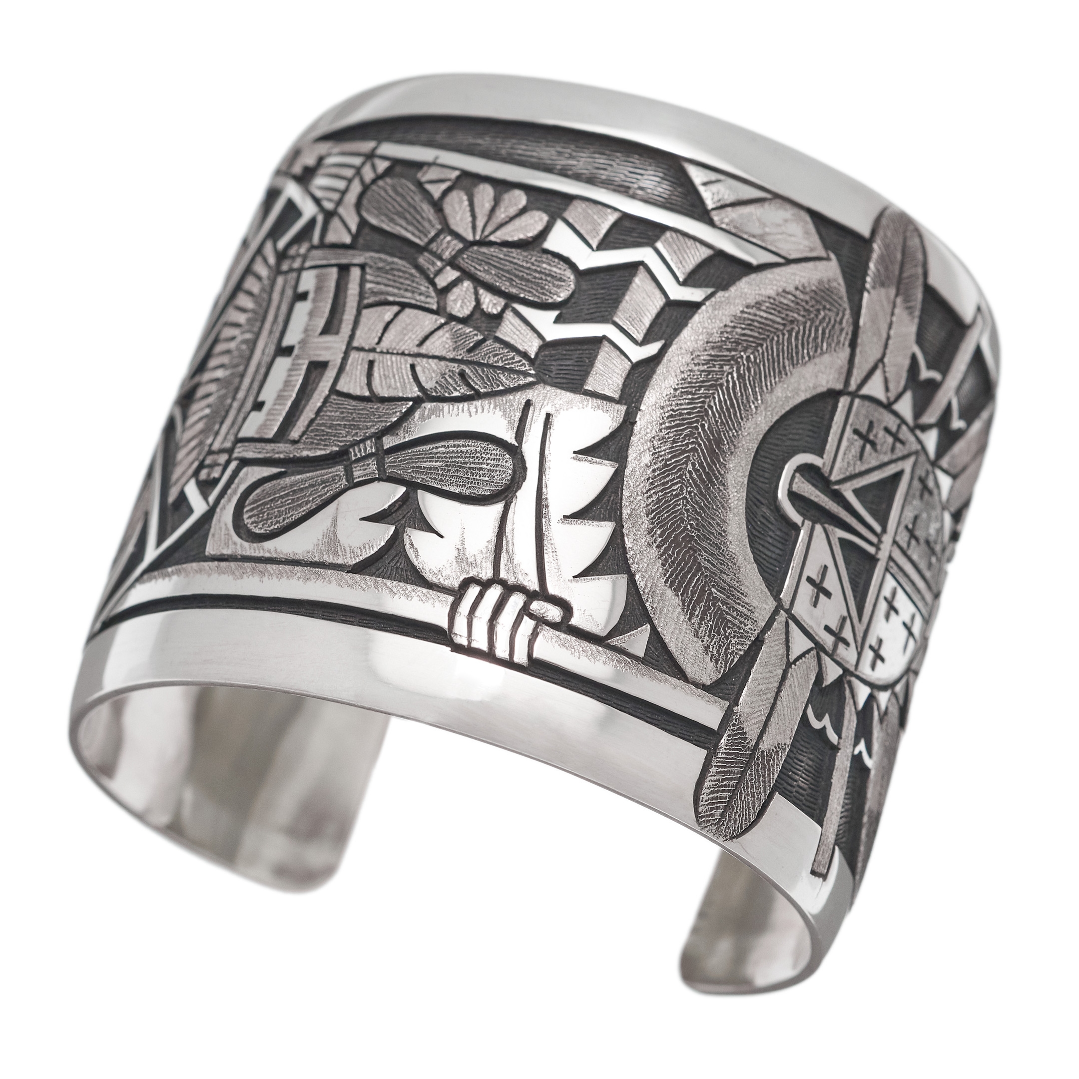 Bracelet Hopi, manchette collector, MIS36 - Harpo Paris