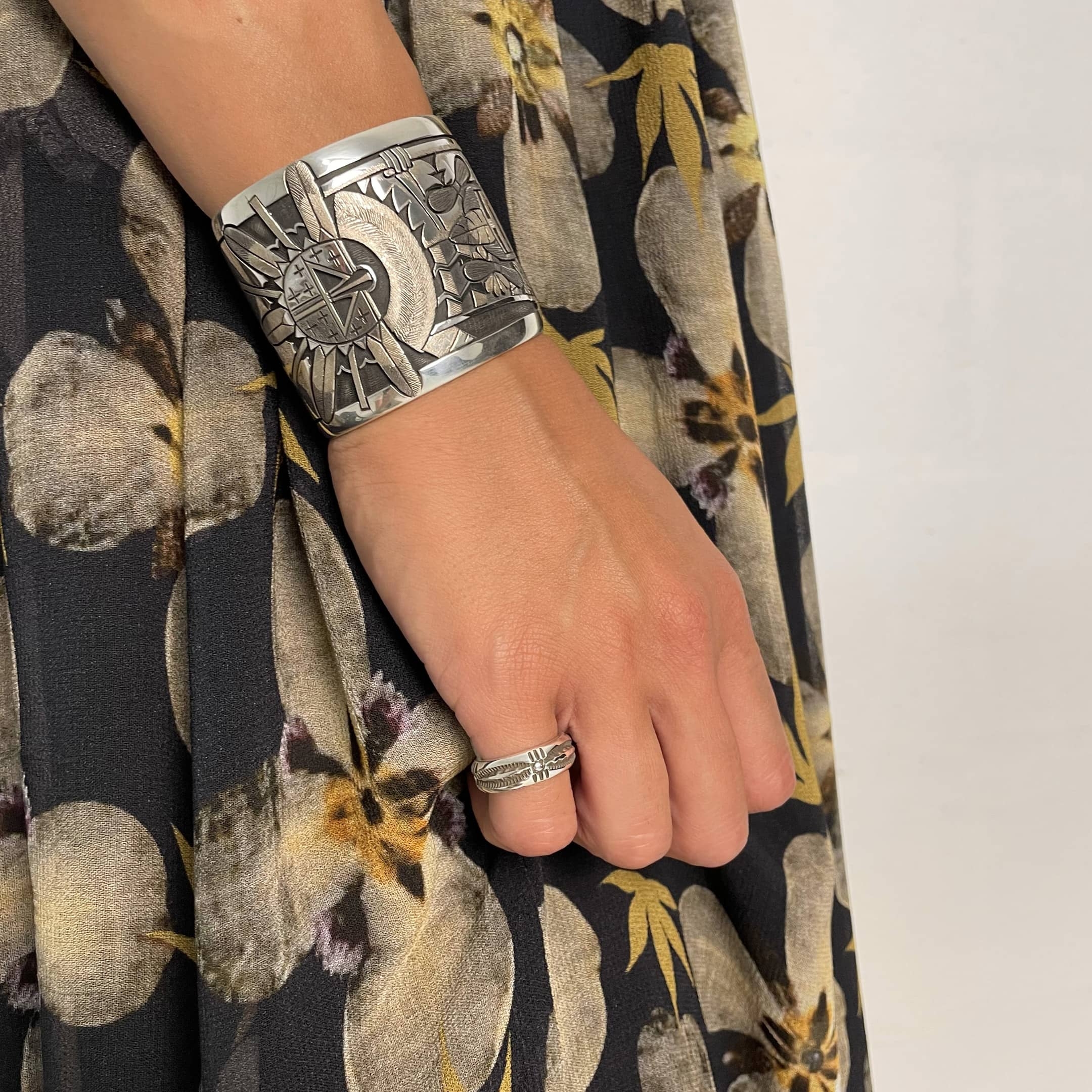 Bracelet Hopi, manchette collector, MIS36 - Harpo Paris