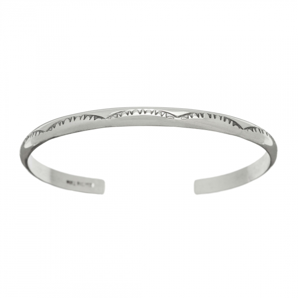 Navajo bracelet for men BRw32 in silver  - Harpo Paris