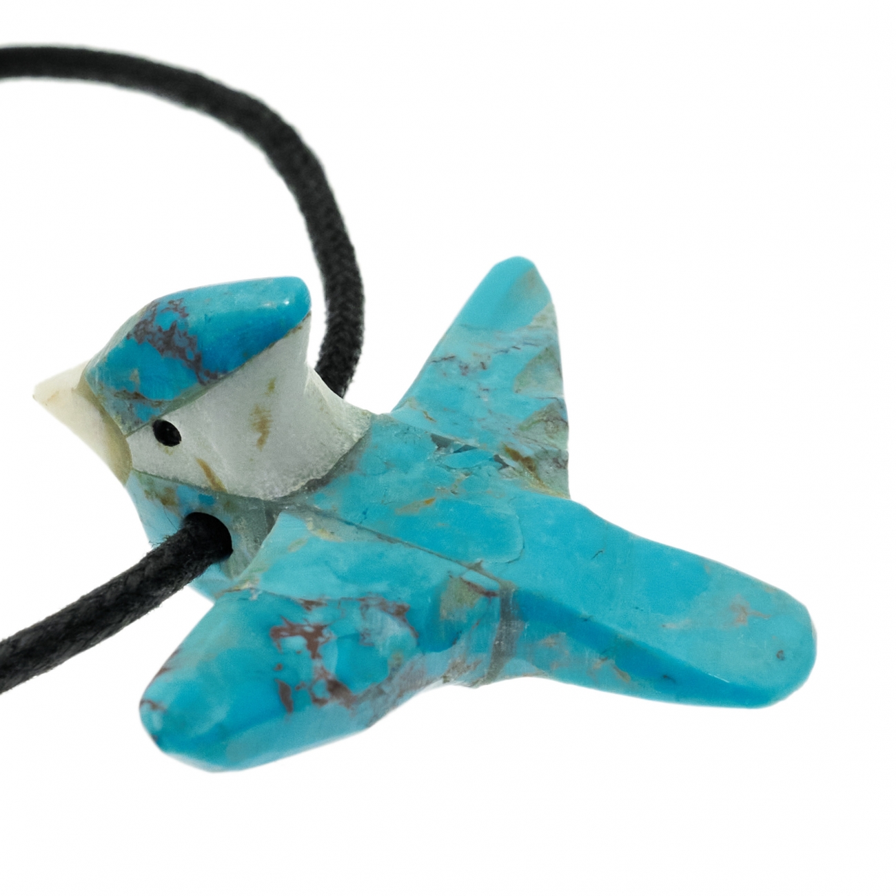 Bird pendent in turquoise PE323 - Harpo Paris