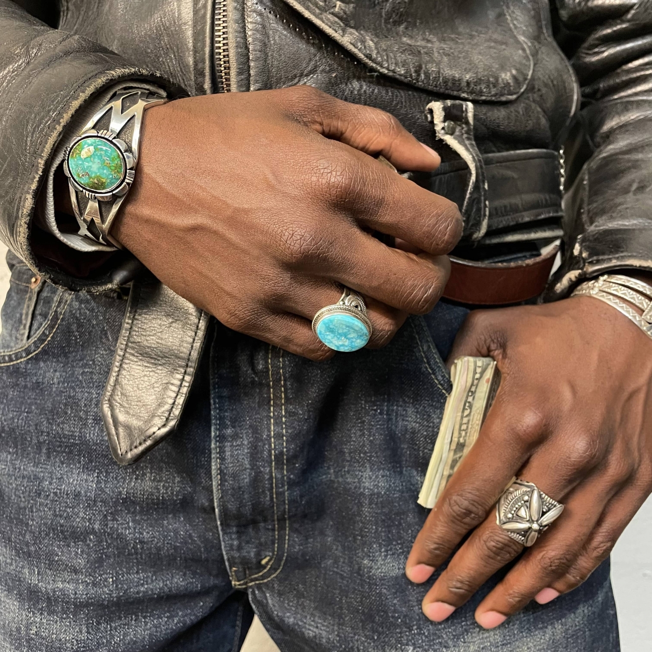 Turquoise Beaded Bracelet for Men - Alfiruz (6mm) | NineTwoFive