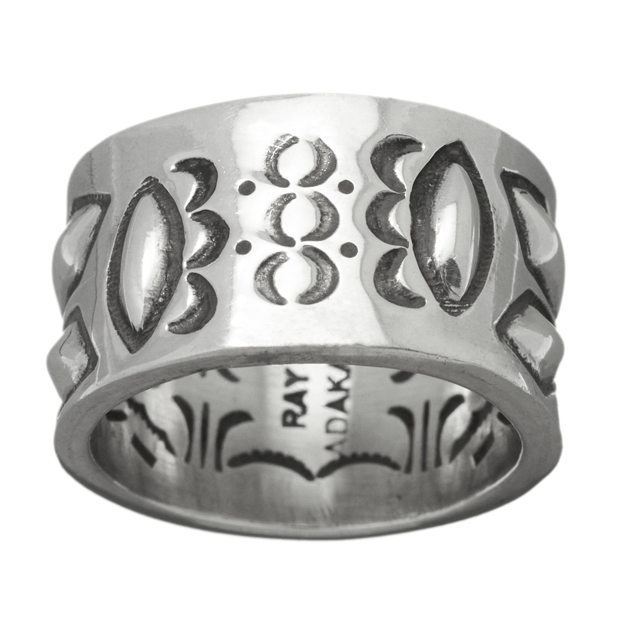 Thick Navajo ring BA959 for men - Harpo Paris