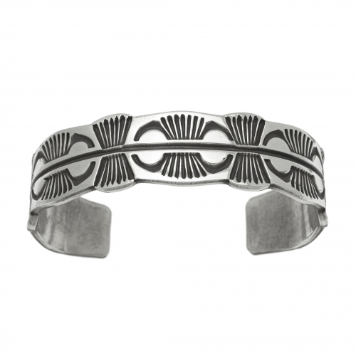 Navajo bracelet for men BR655 in silver - Harpo Paris