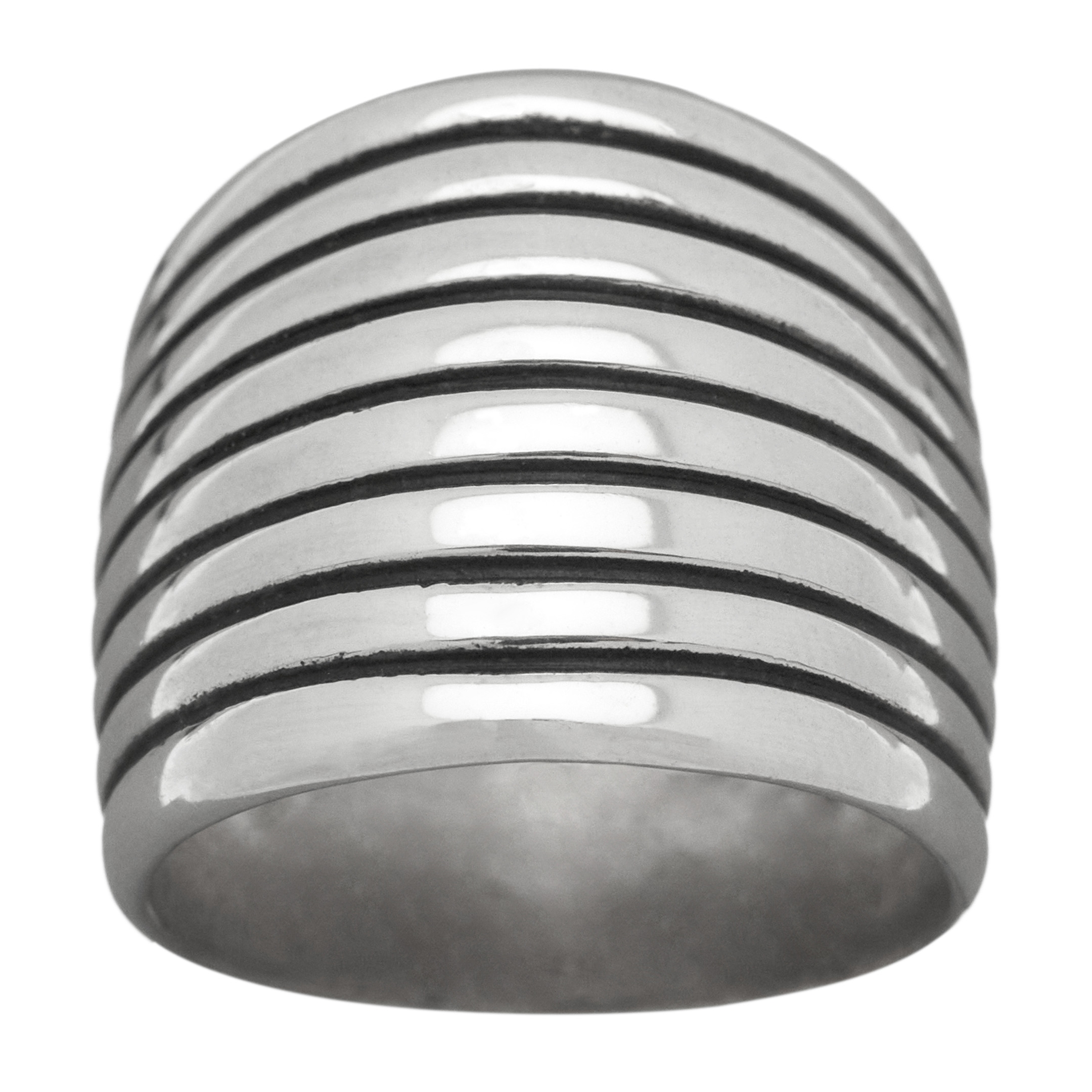 Bague Navajo pour homme et femme BA970 en argent - Harpo Paris