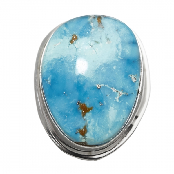 Navajo ring BA1017 for women in turquoise and silver - Harpo Paris