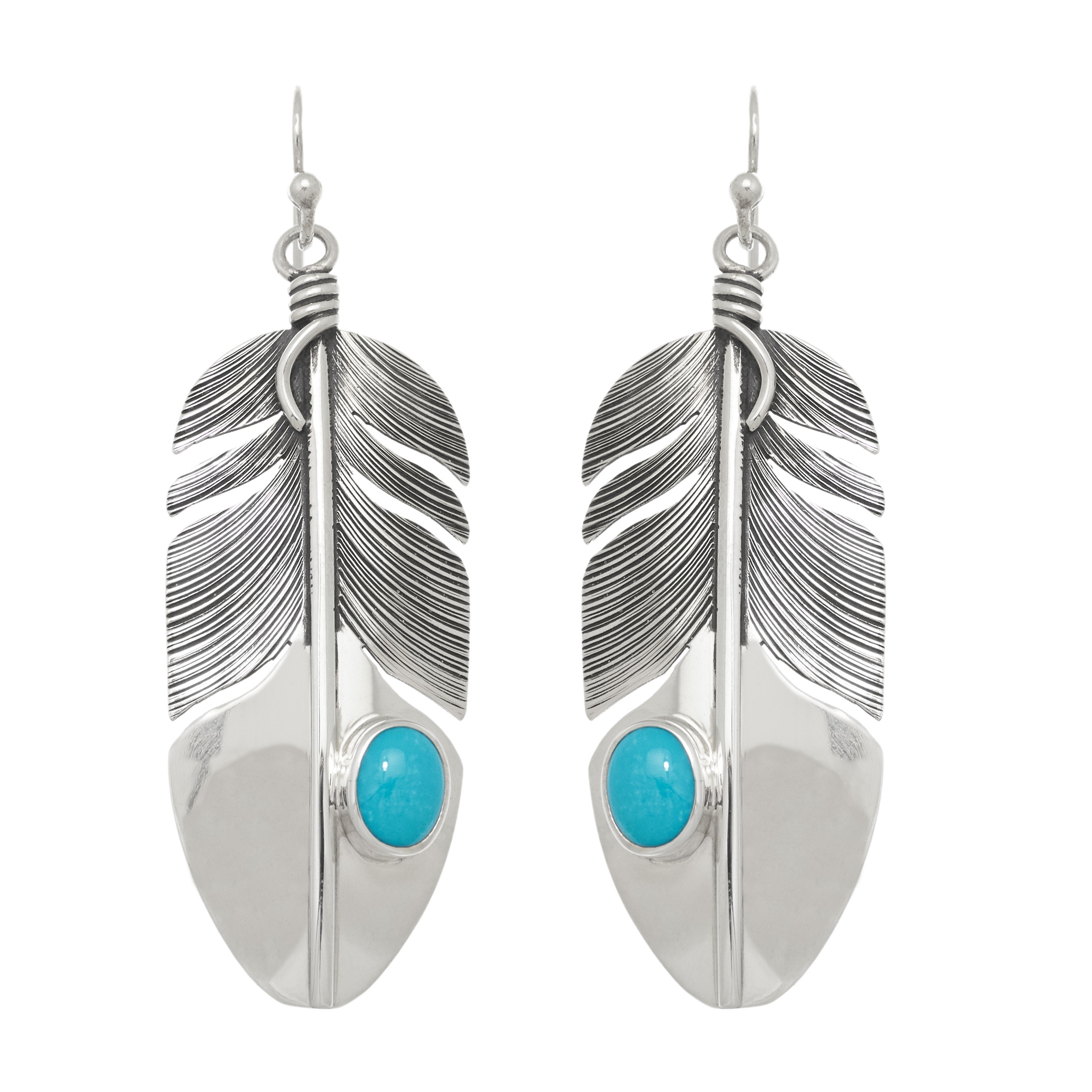 Boucles D'oreilles Bois Et Laiton Doré Style Ethnique Plumes Aigle - 81stgeneration - Neuf Avec étiquettes
