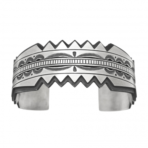 Bracelet Navajo BR673 pour homme en argent - Harpo Paris
