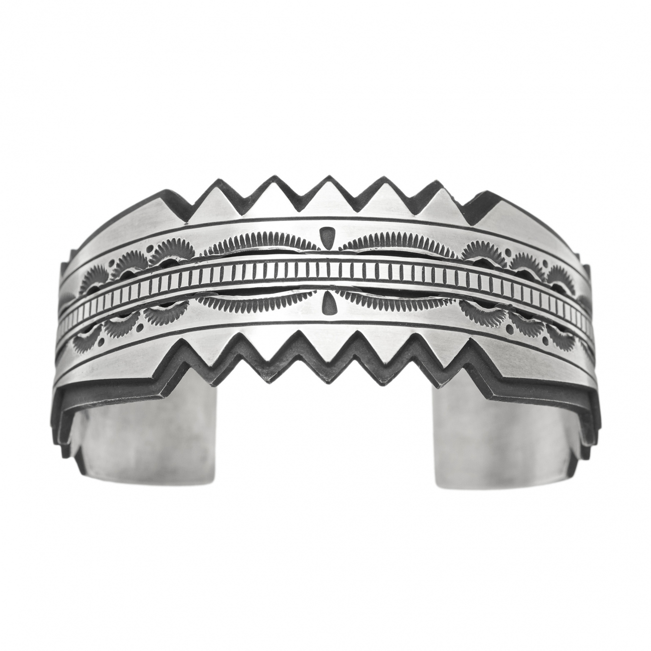 Bracelet Navajo BR673 pour homme en argent - Harpo Paris