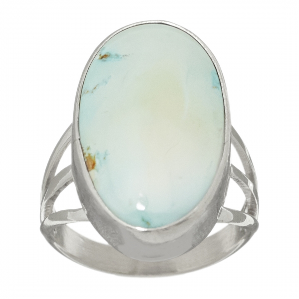 Navajo ring for women BA1032 in turquoise and silver - Harpo Paris
