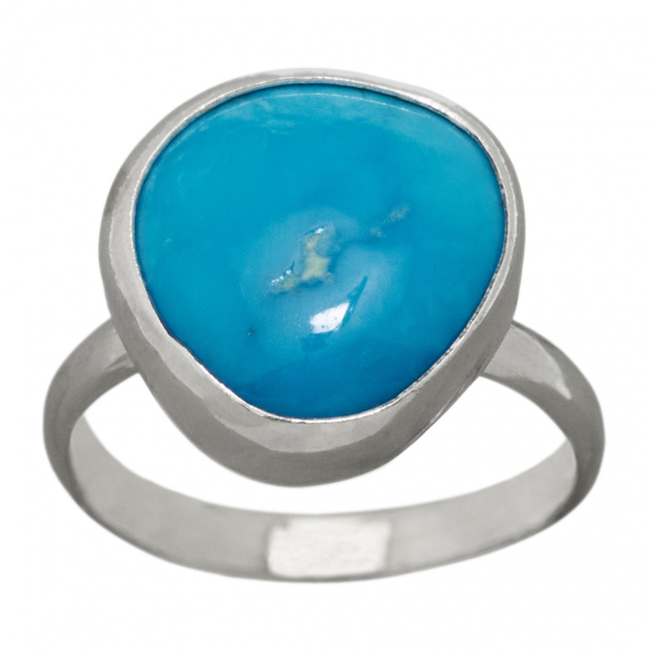 Navajo ring for women BA1036 in turquoise and silver - Harpo Paris