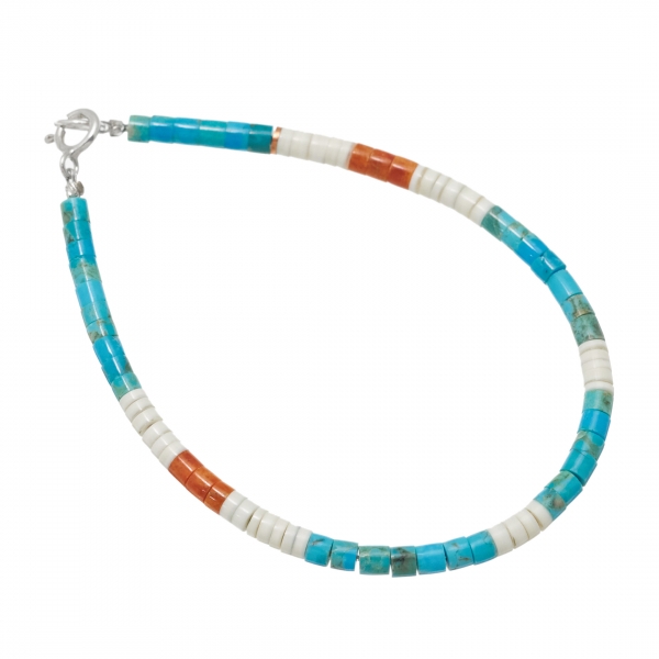 Bracelet Pueblo BRP16 en perles heishi - Harpo Paris