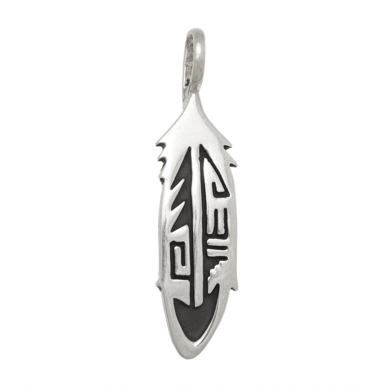 Pendentif Harpo Paris PEw17 plume en argent