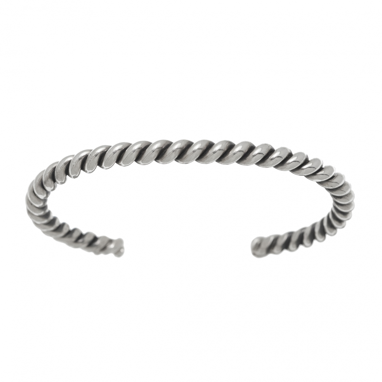 Navajo bracelet in silver BRw41 - Harpo Paris