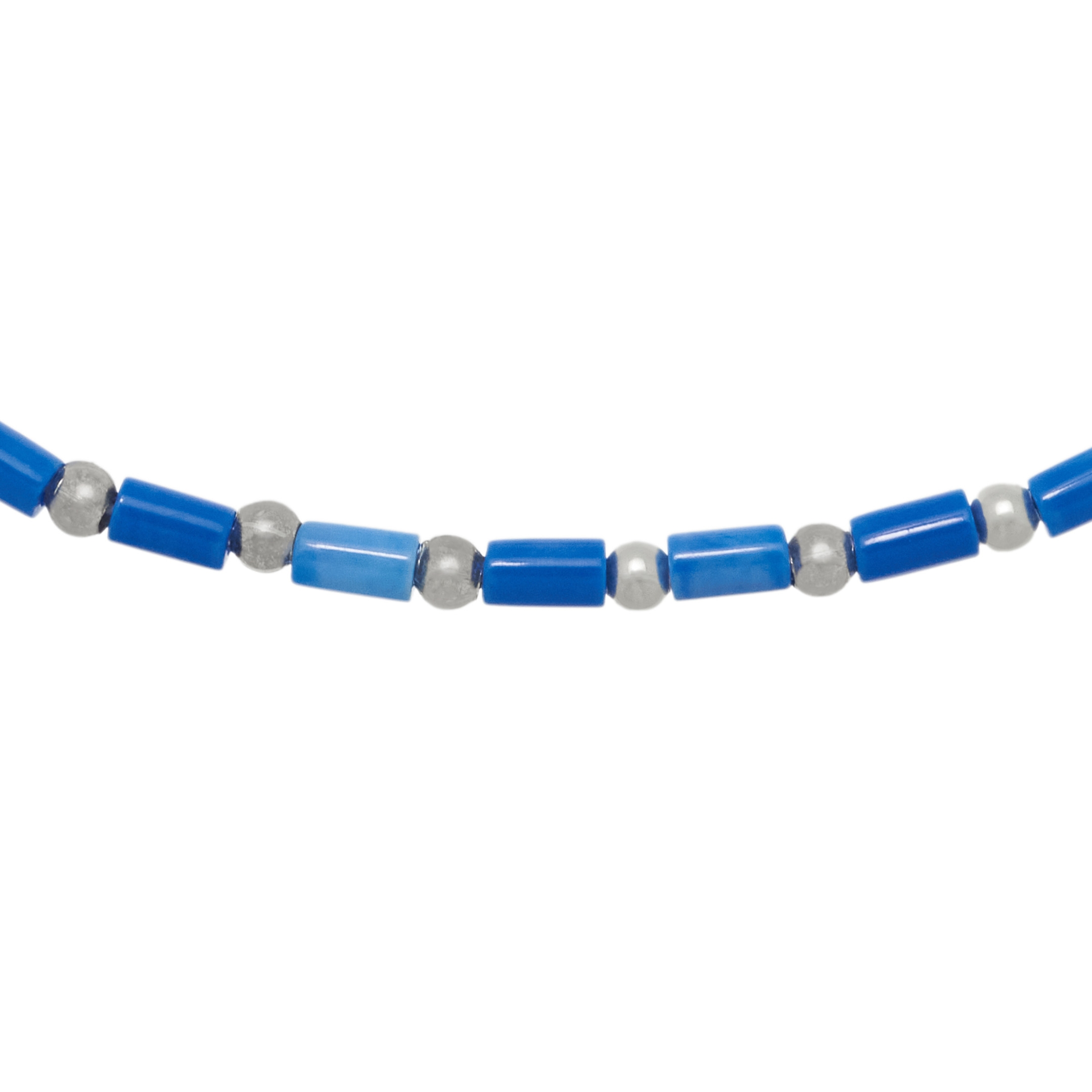 Chocker Native American necklace made of stones mix Heishi beads. Harpo Paris