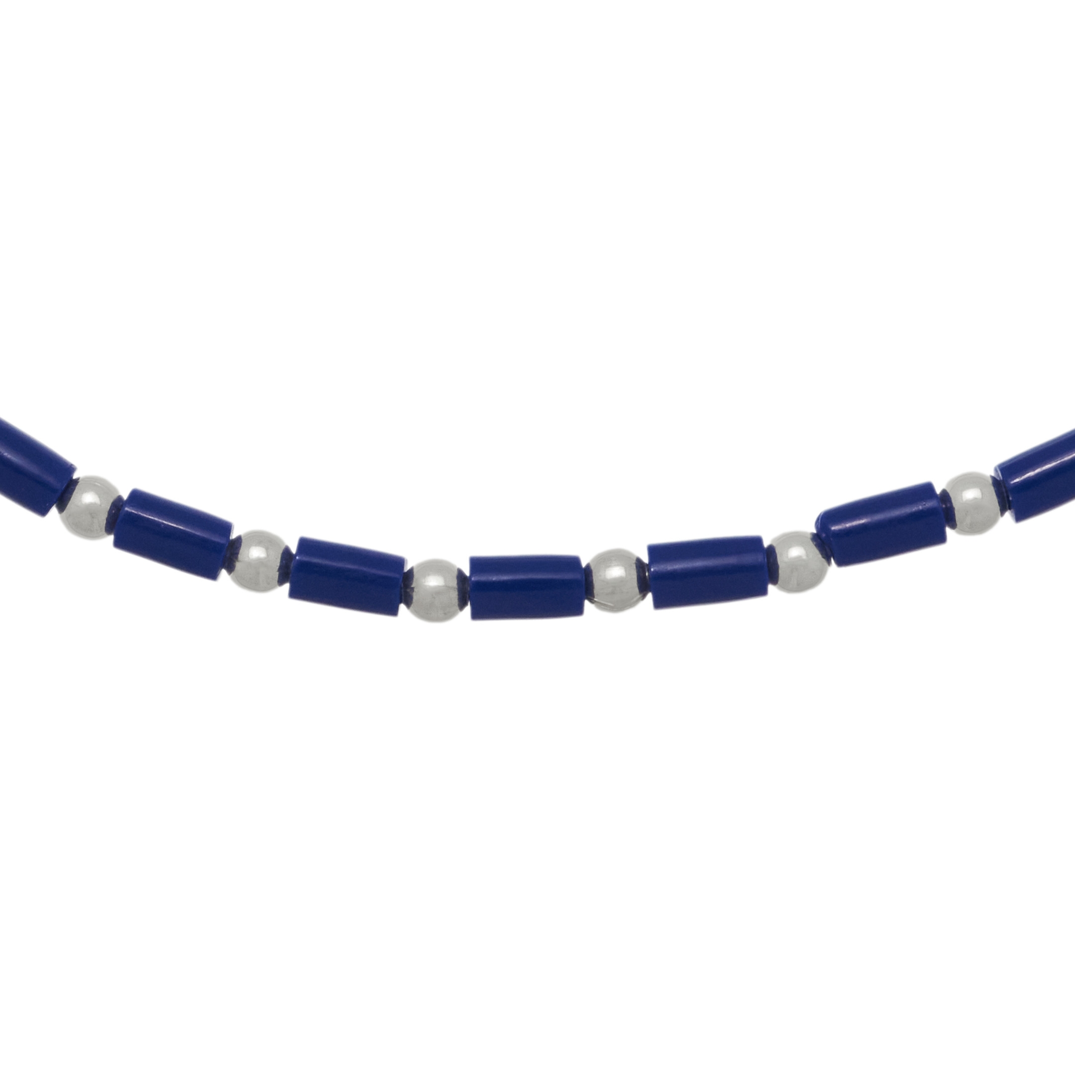 Chocker Native American necklace made of stones mix Heishi beads. Harpo Paris