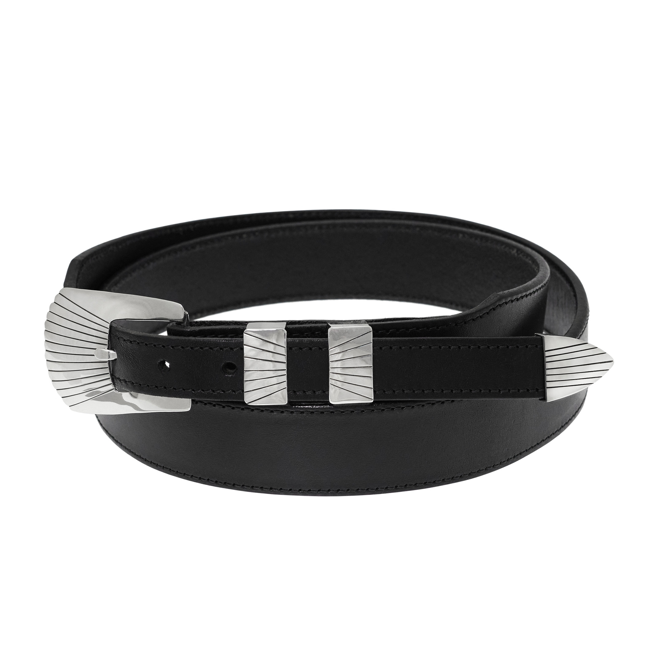 Ranger buckle all silver for men and women, BK58 - Harpo Paris