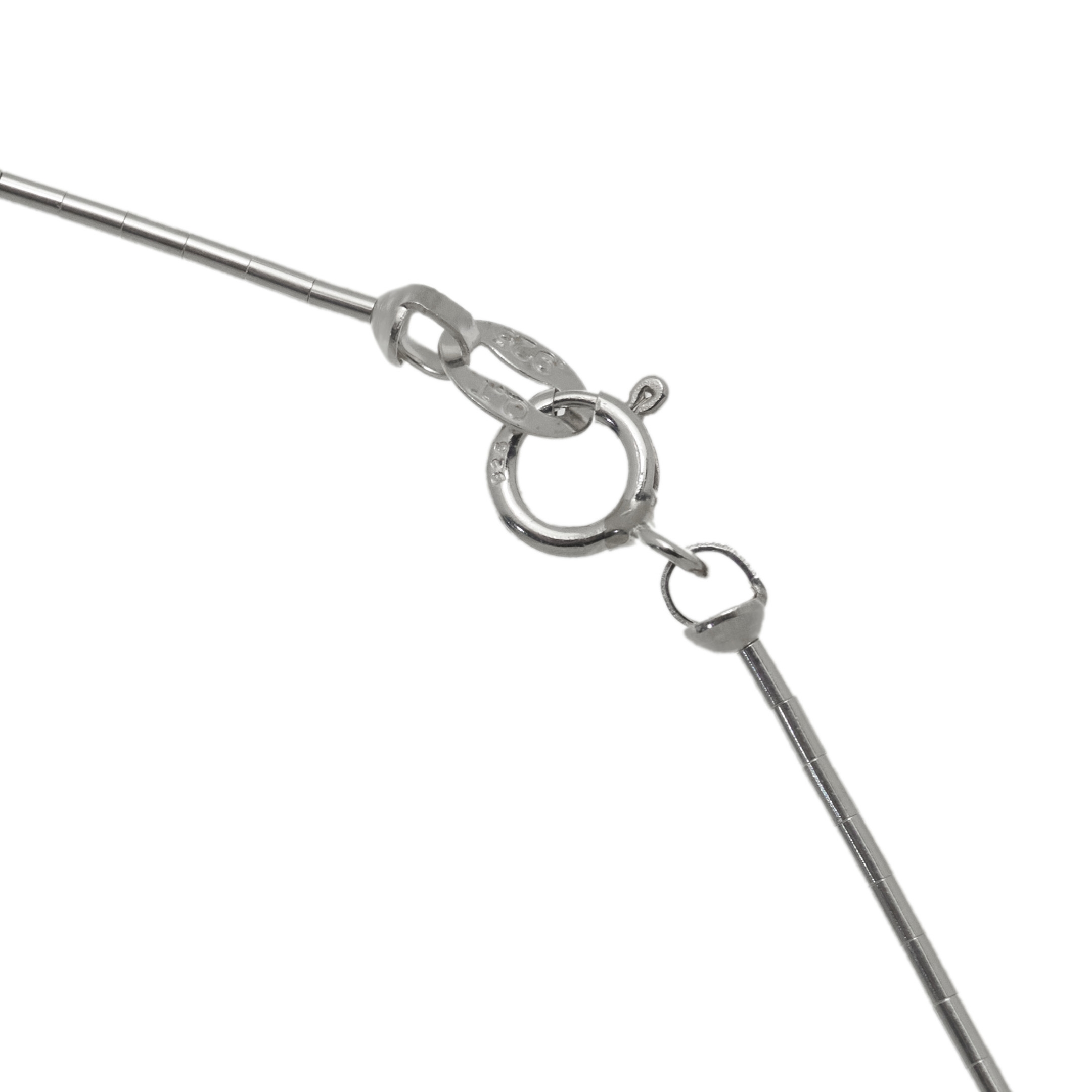 Collier amérindien Liquid Silver, perles Heishi en argent et pierres mix. Harpo Paris