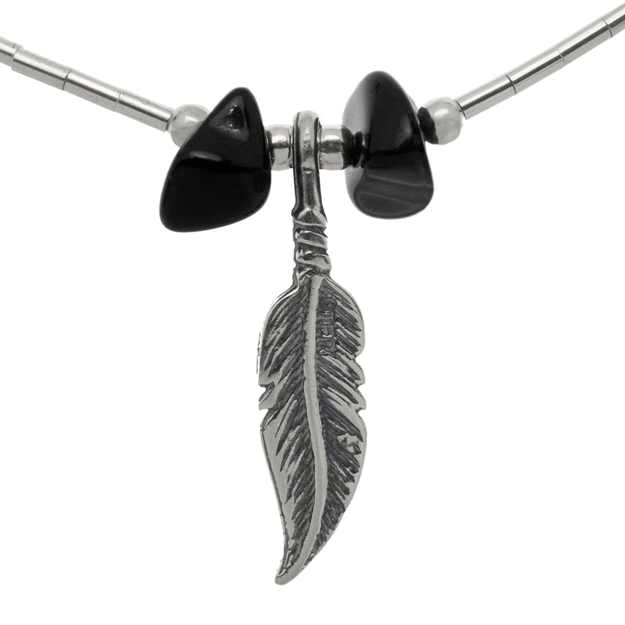 Bracelet amerindien plumes. Harpo Paris