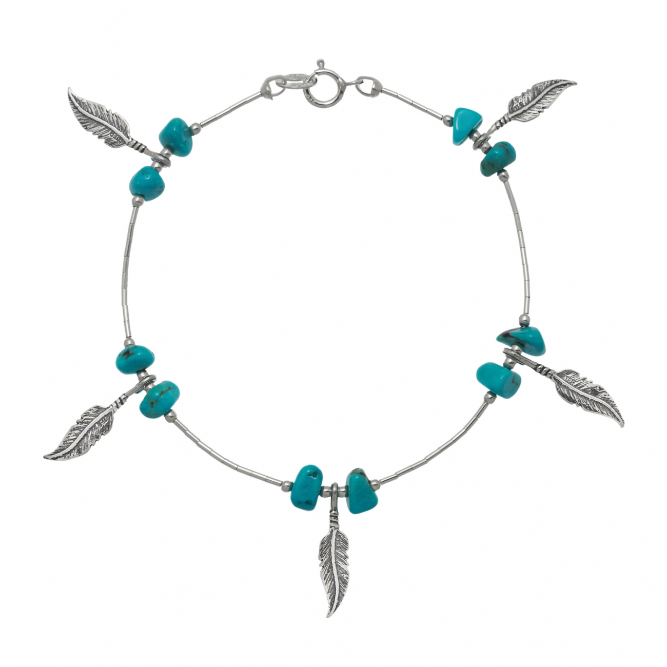 Classic Harpo Paris feathers women bracelet B702