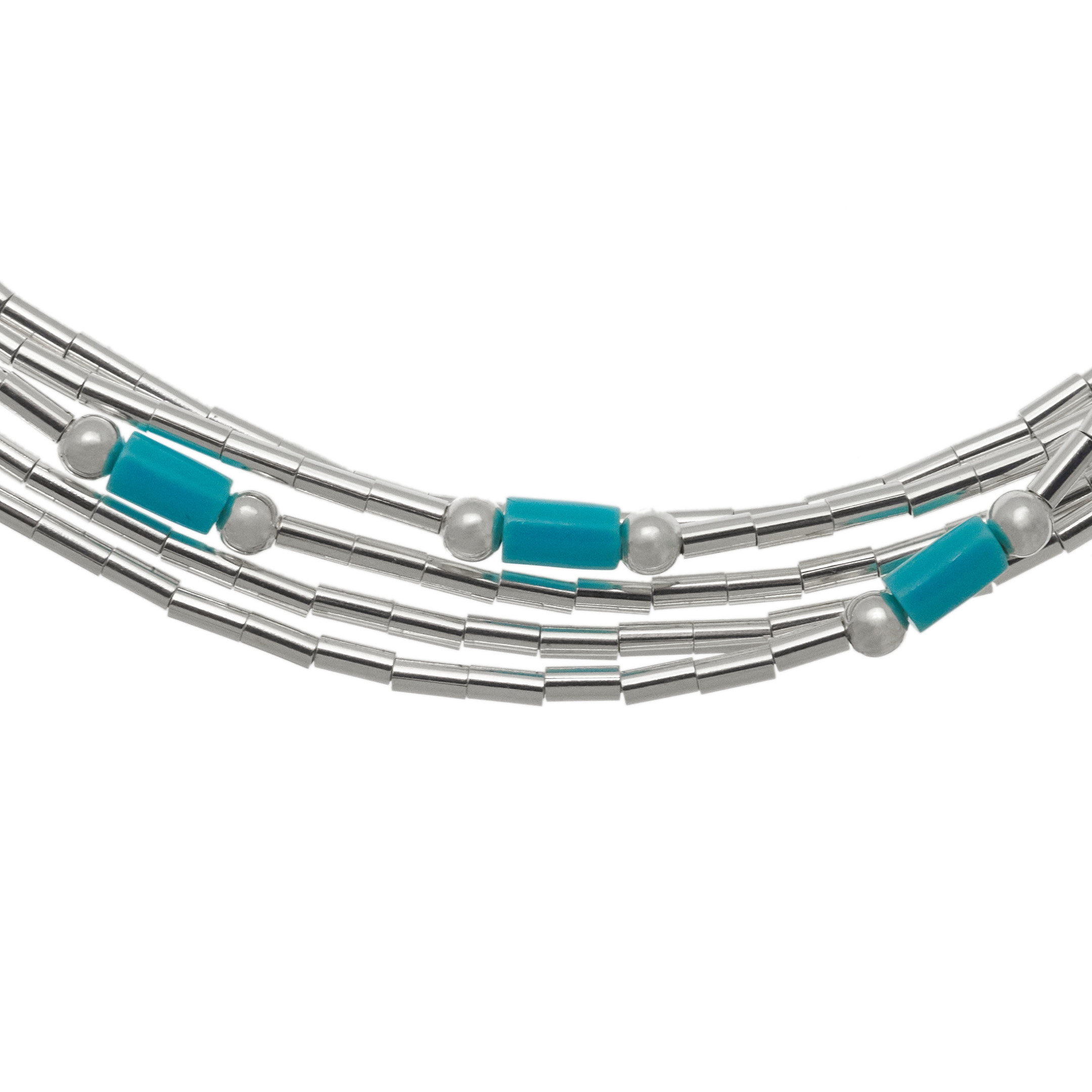 Native american Liquid Silver bracelet. Harpo Paris