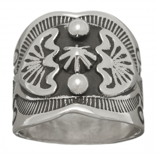 Harpo Navajo ring in sterling silver