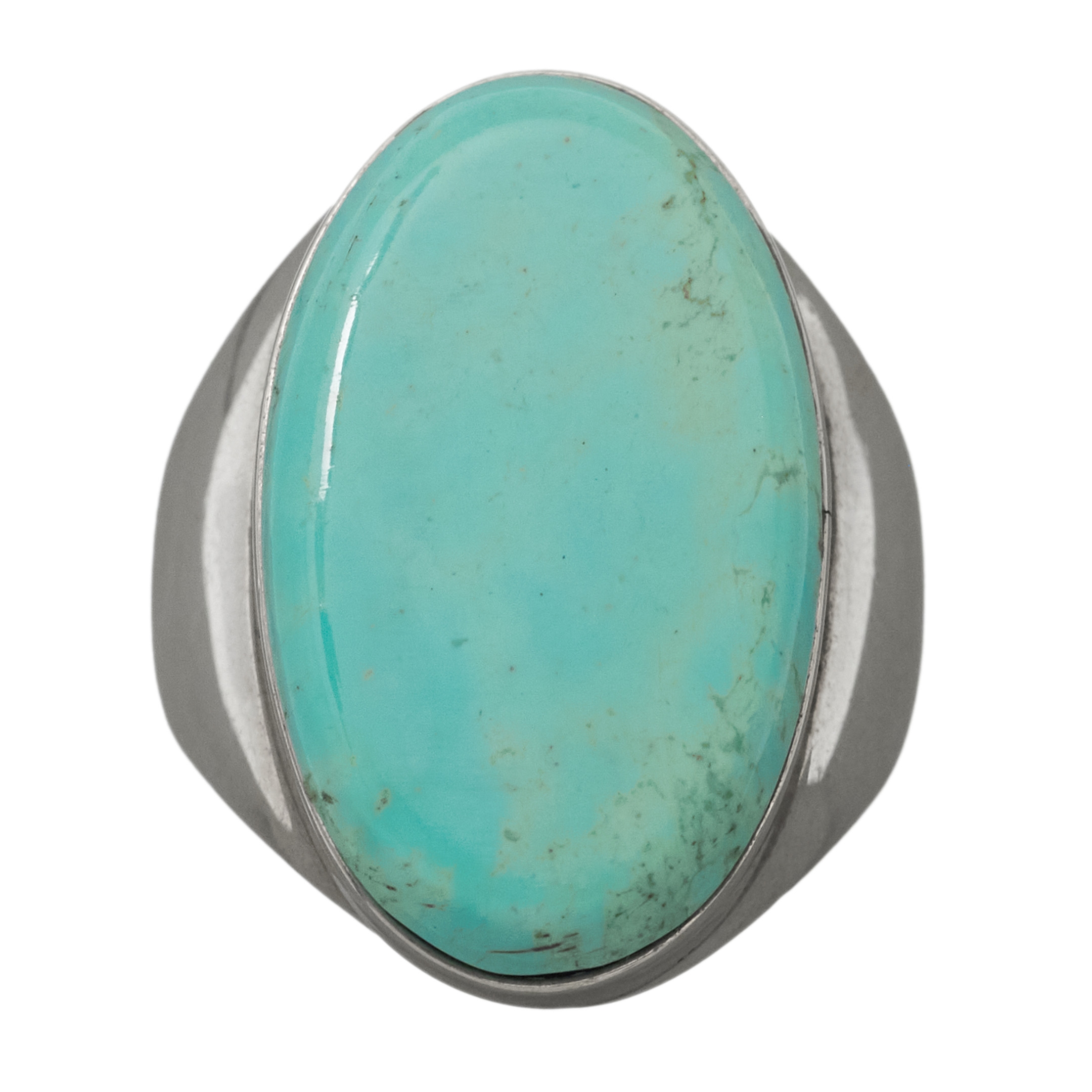 Turquoise and silver ring BA1110 - Harpo Paris