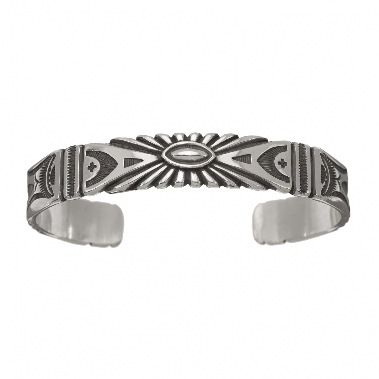 Bracelet Navajo pour homme BR695 en argent - Harpo Paris