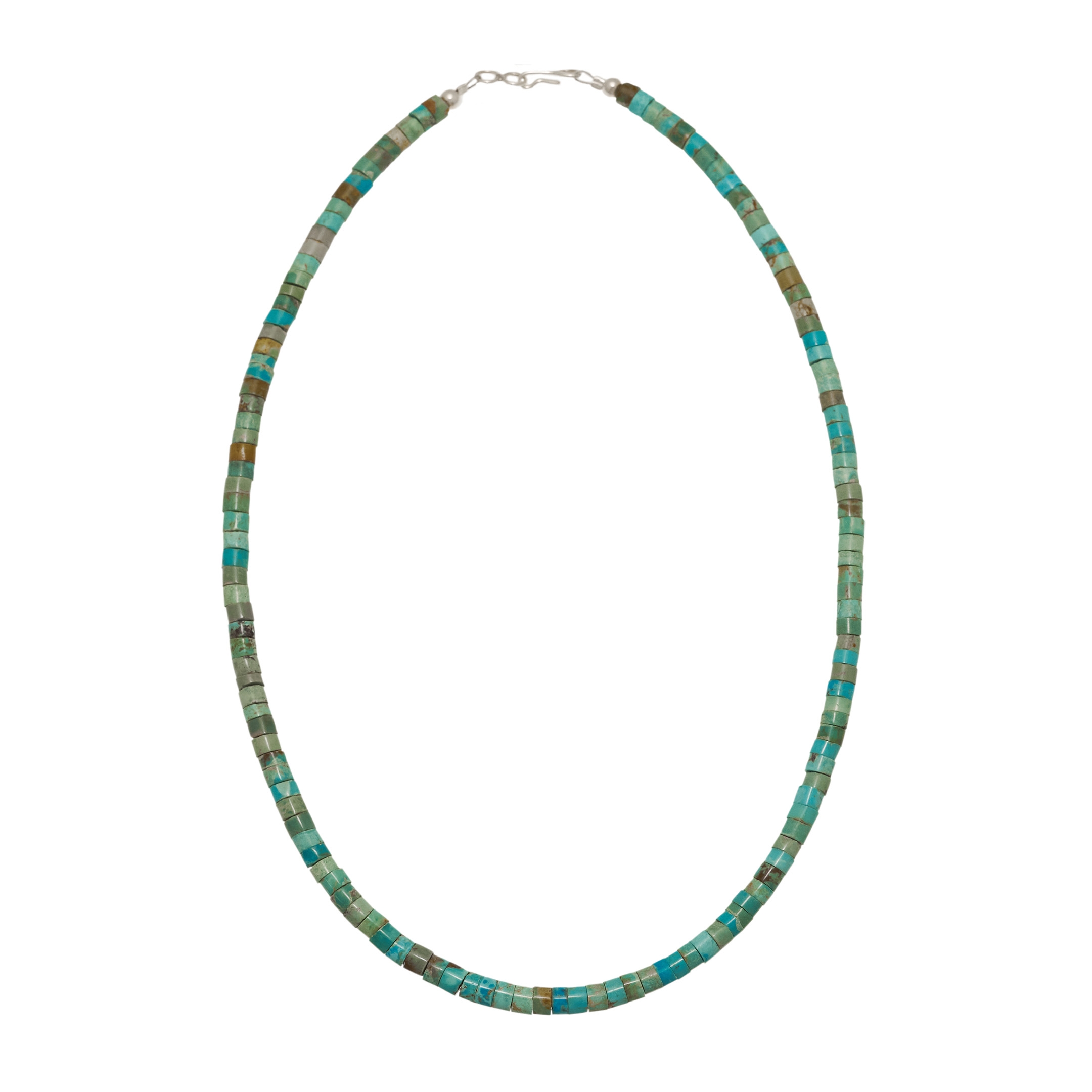 Collier Pueblo CO190 pour femme turquoise - Harpo Paris