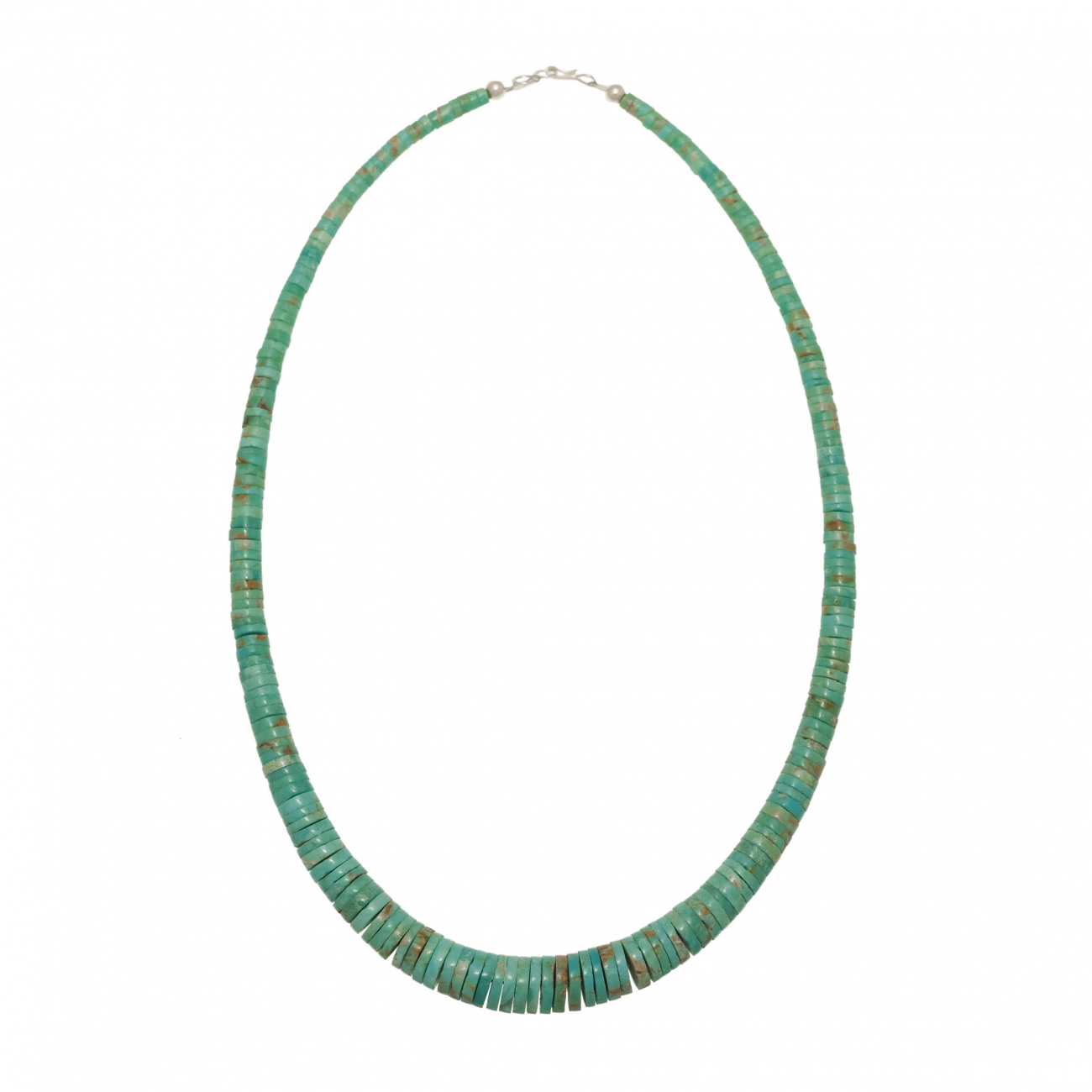 Harpo Paris necklace CO192 turquoise heishi