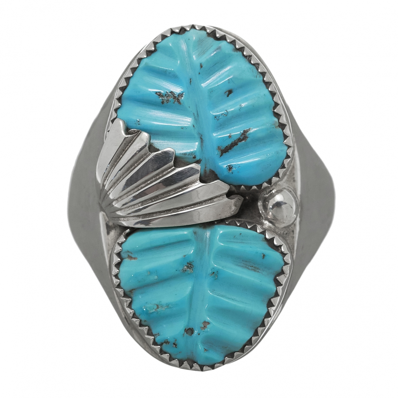 Bague Harpo BA1133 turquoise et argent Navajo