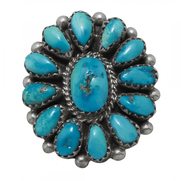 Harpo Zuni ring BA1143 in turquoise and silver