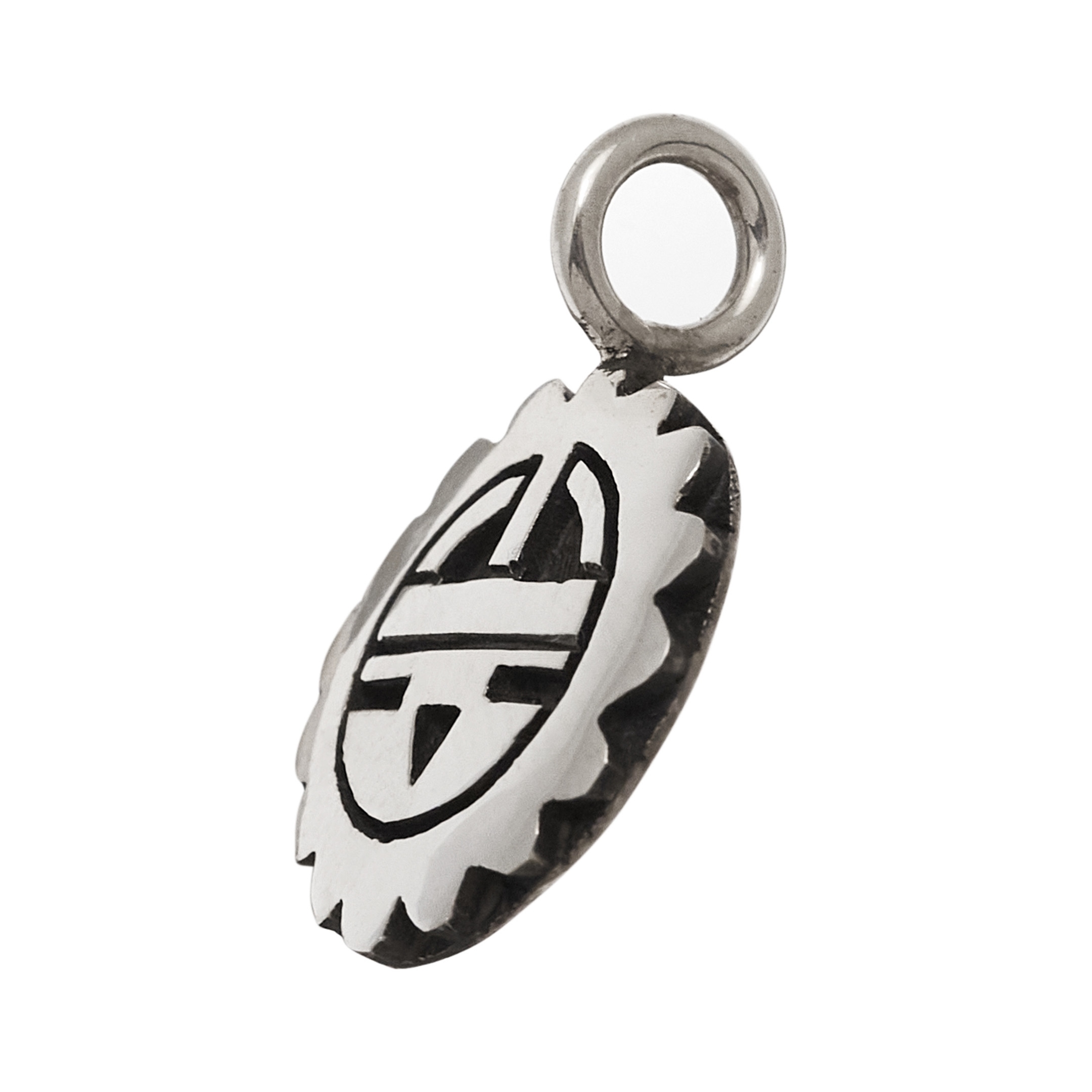 Pendentif Sunface PE398 en argent massif - Harpo Paris