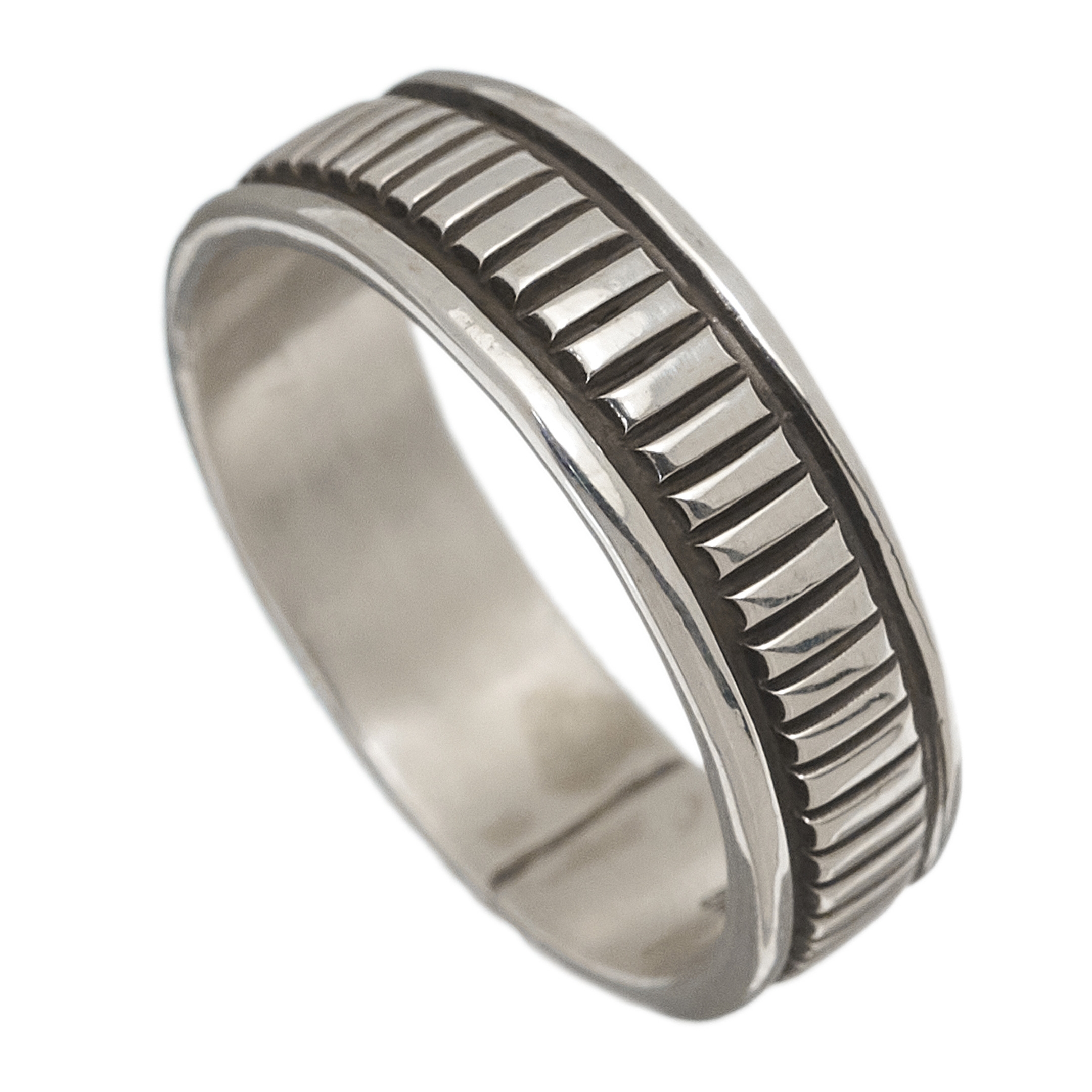 Navajo ring in sterling silver BA1248 - Harpo Paris