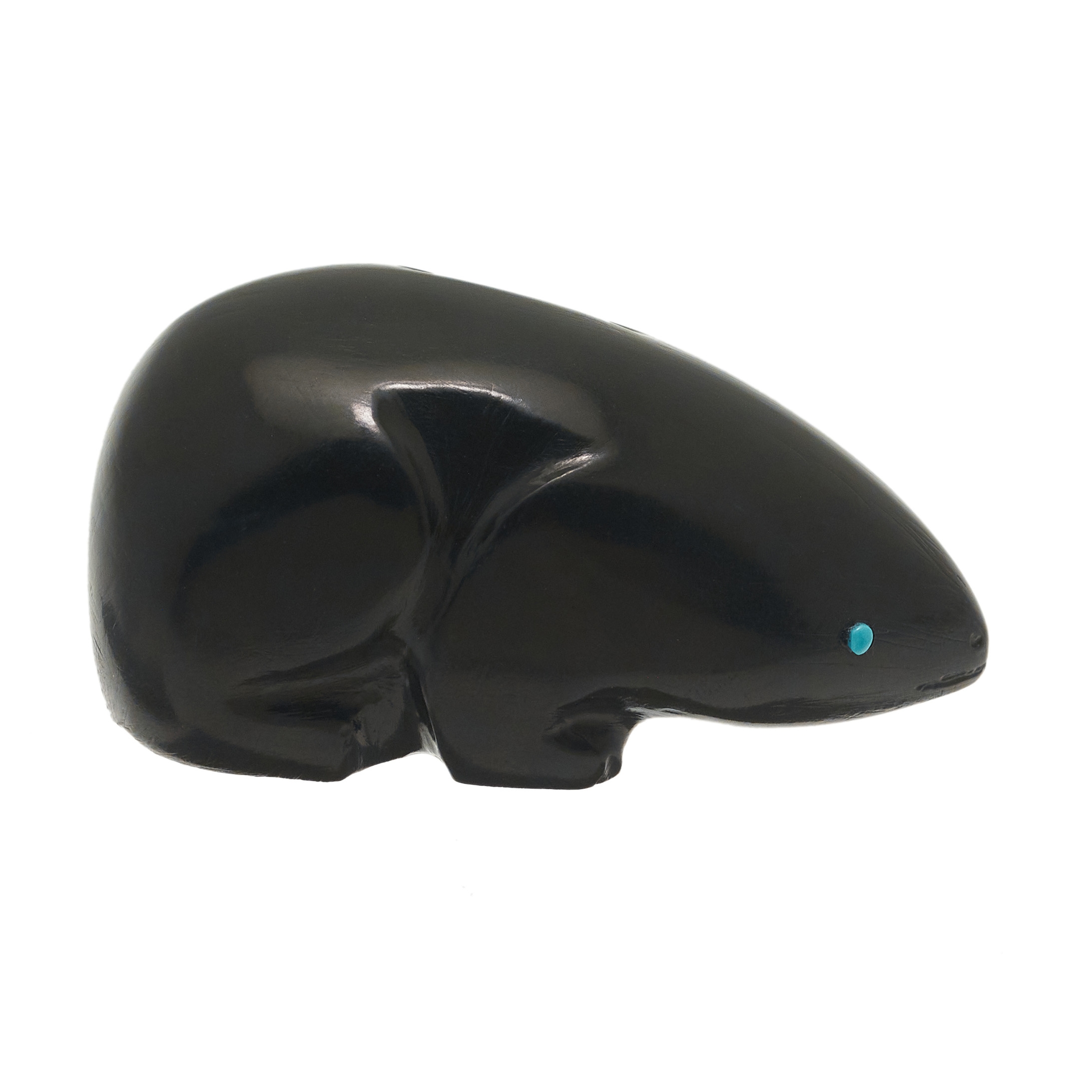 Zuni fetish FE187 in black-jet - Harpo Paris