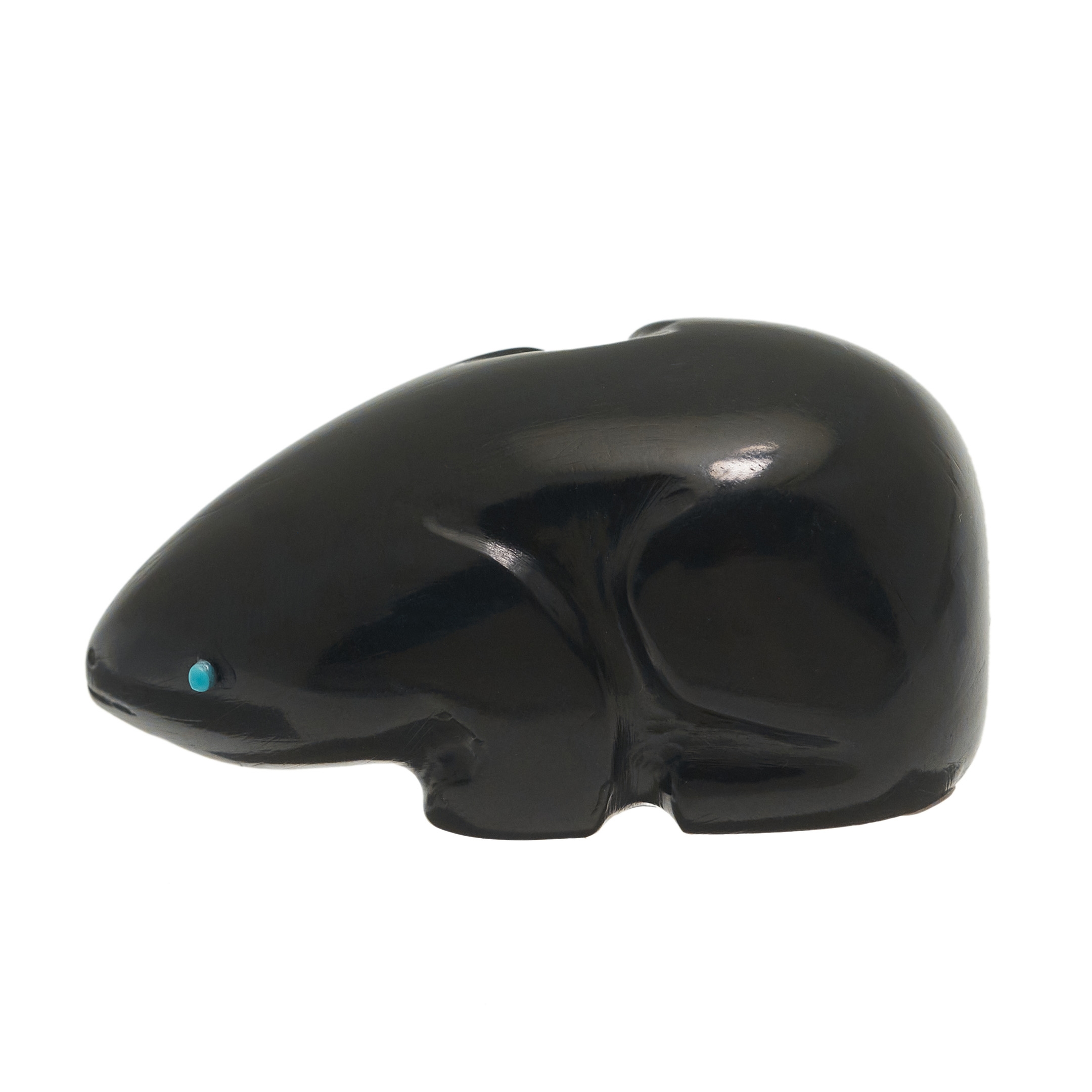 Zuni fetish FE187 in black-jet - Harpo Paris