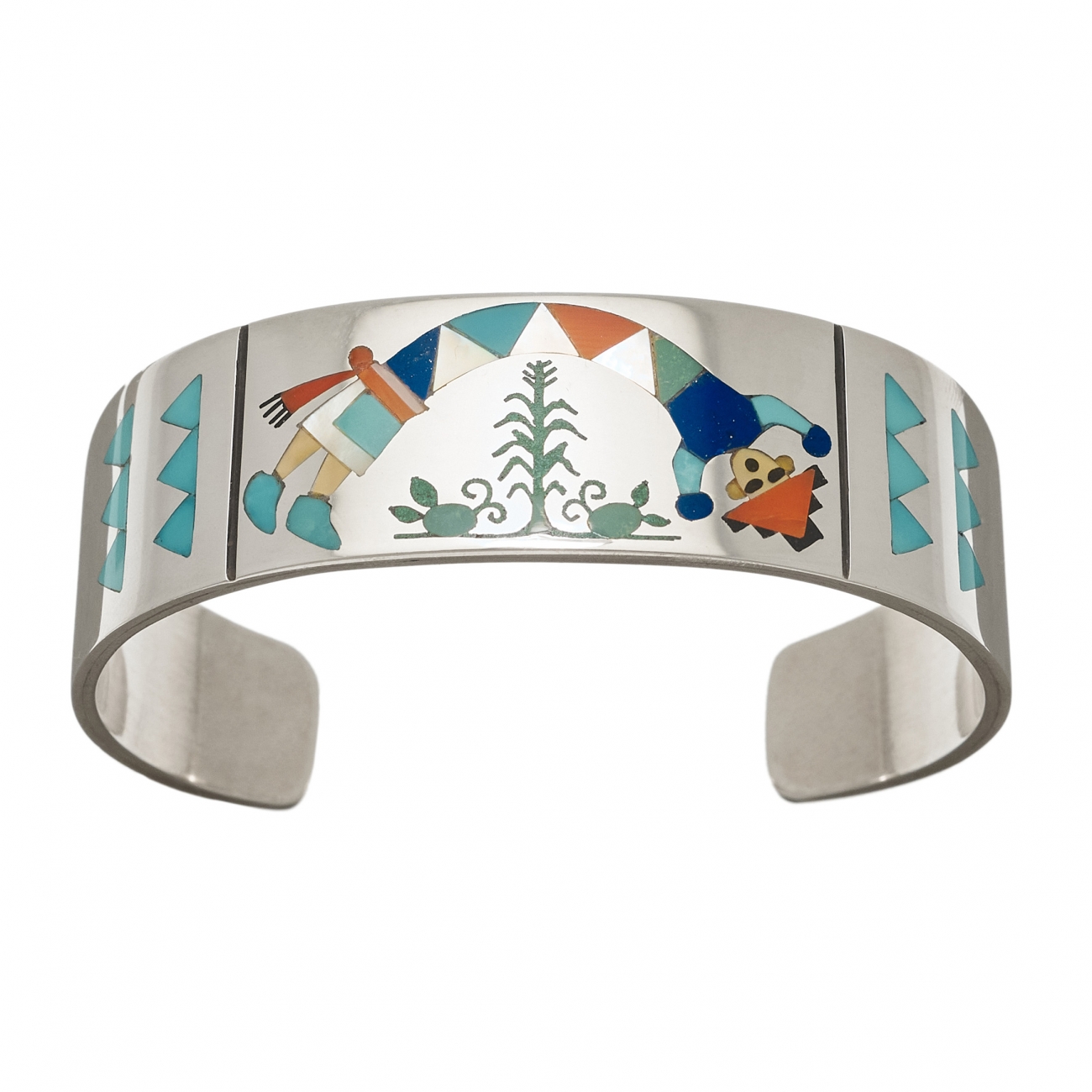 Zuni bracelet BR764 rainbow dancer - Harpo Paris