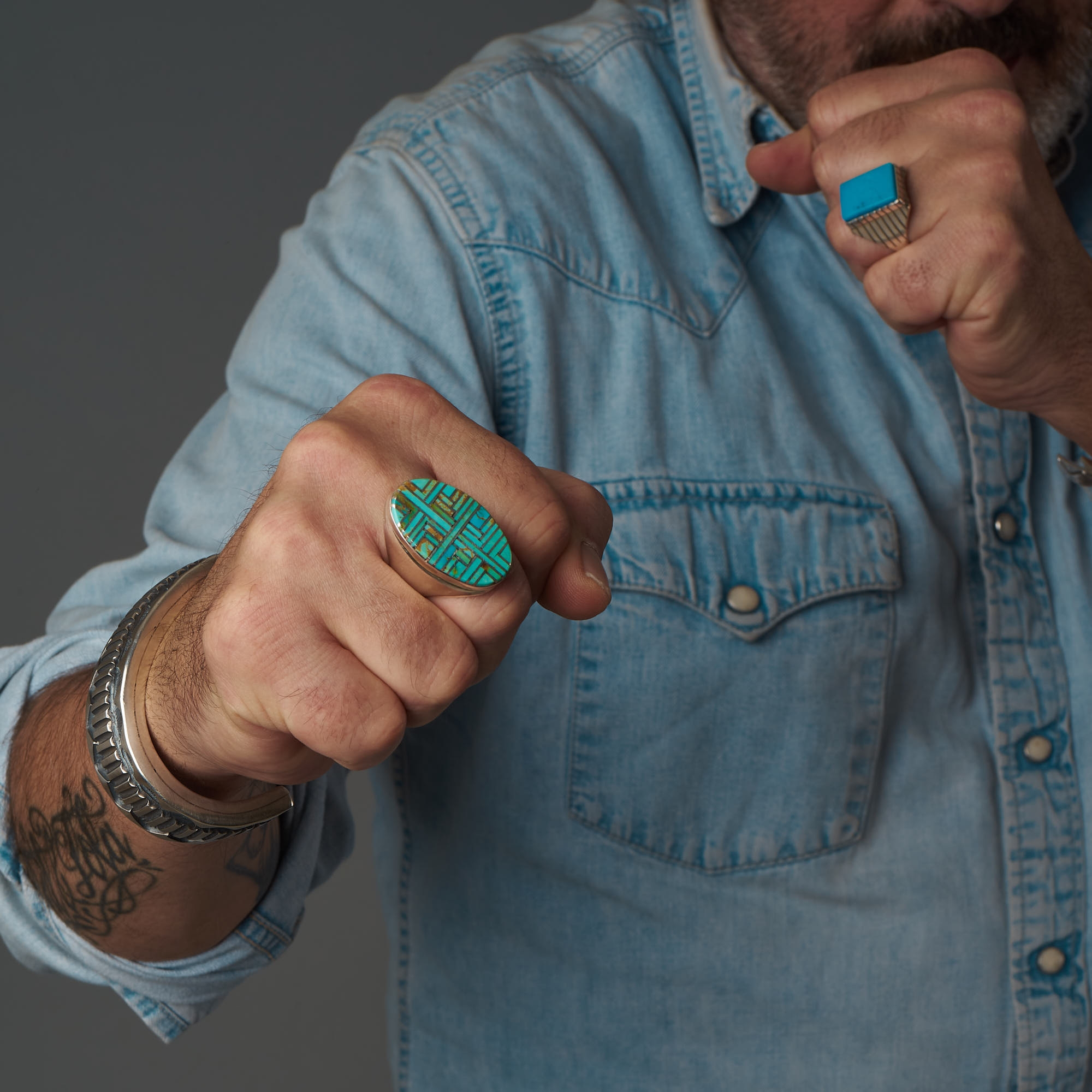 Bracelet Navajo homme BR772 - Harpo Paris