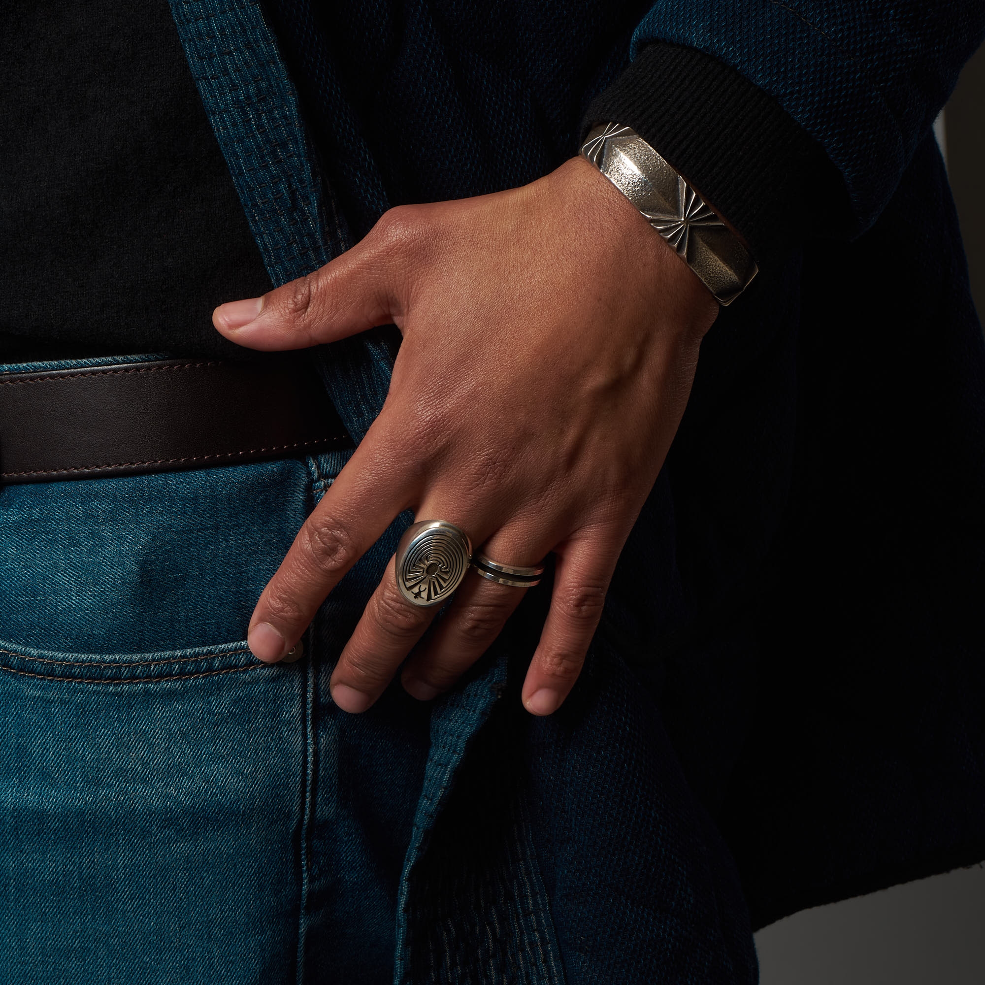 Bracelet Tufa Cast en argent BR776 - Harpo Paris