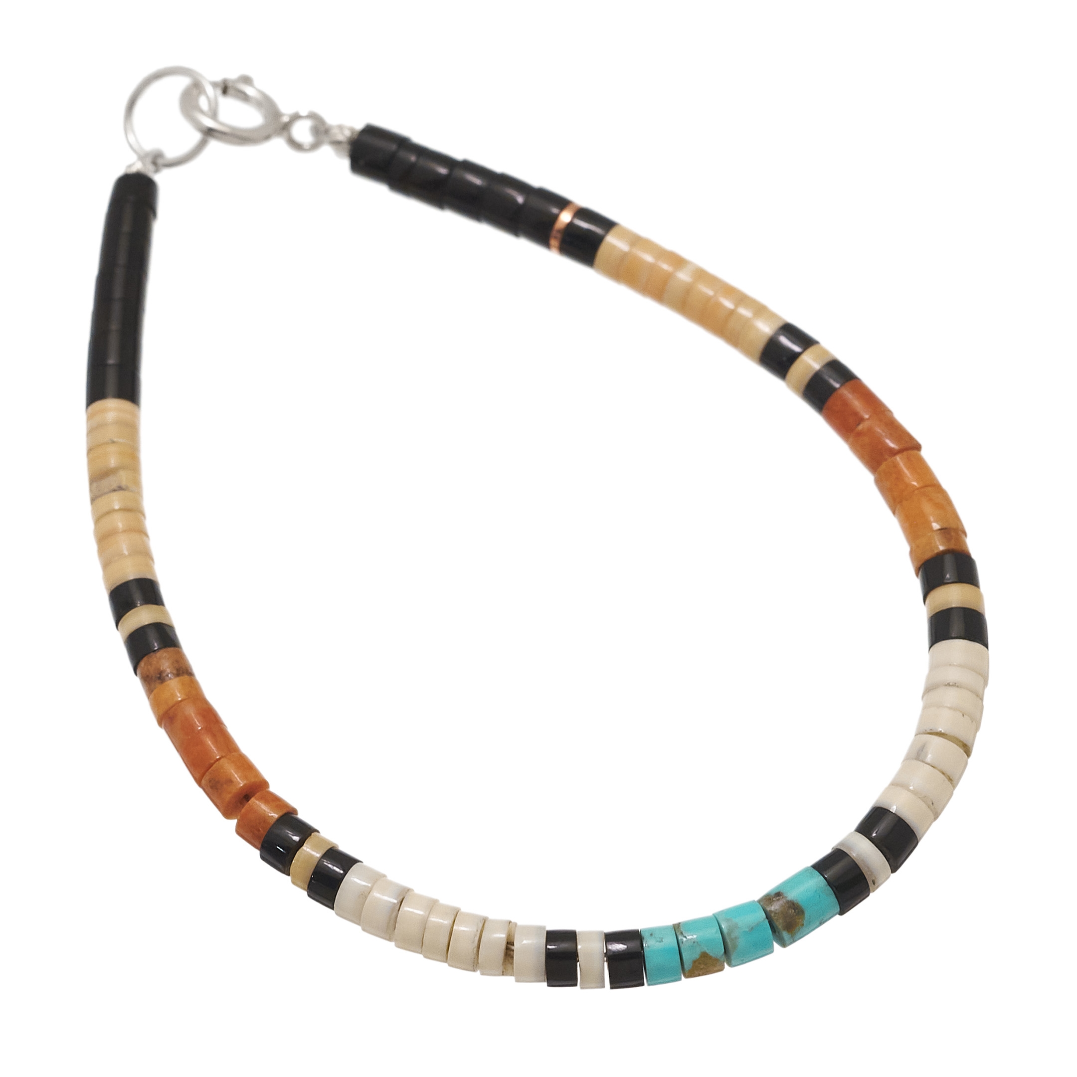 BRP25 Pueblo bracelet in heishi beads - Harpo Paris