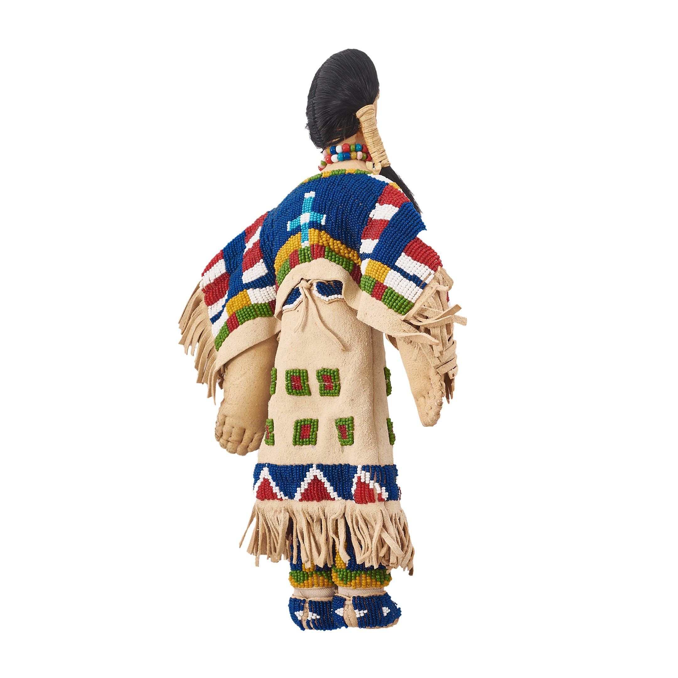 Poupée Lakota Sioux en perles DOLL01 - Harpo Paris
