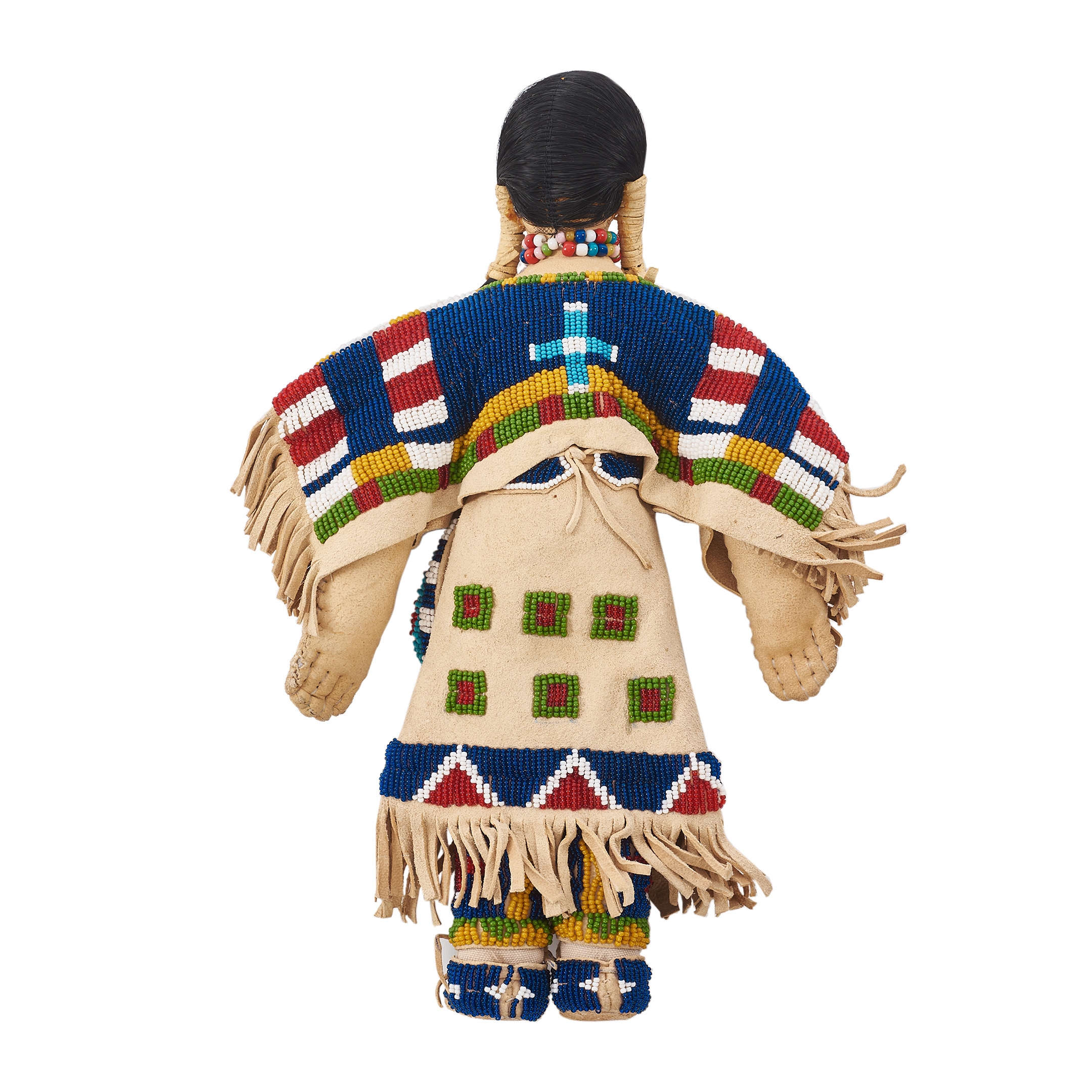 Poupée Sioux Lakota en perles DOLL01 - Harpo Paris