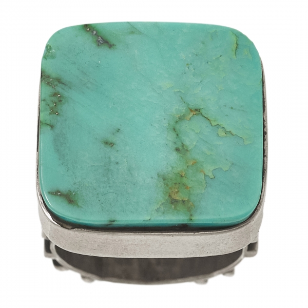 Ring BA1298 turquoise and silver - Harpo Paris