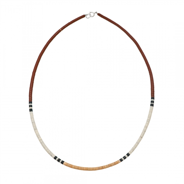Heishi beads pueblo necklace COP14 -Harpo Paris