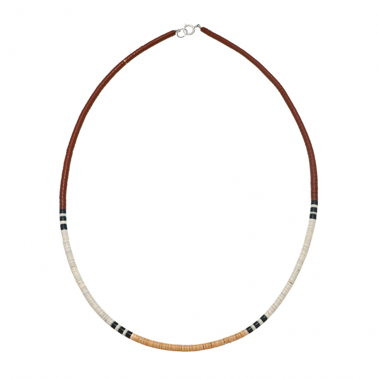 Heishi beads pueblo necklace COP14 -Harpo Paris