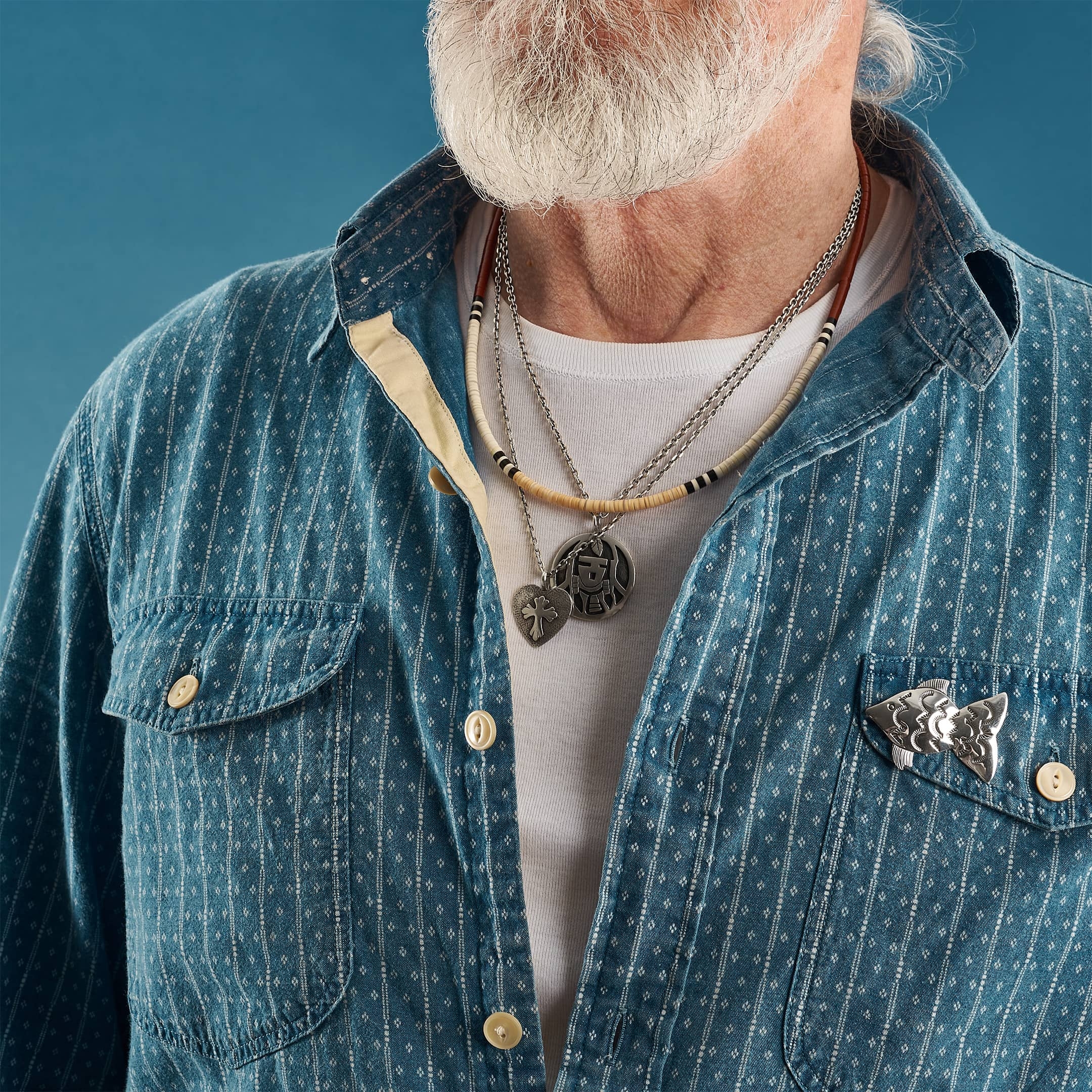 COP14  Harpo Pueblo Heishi Beads Necklace