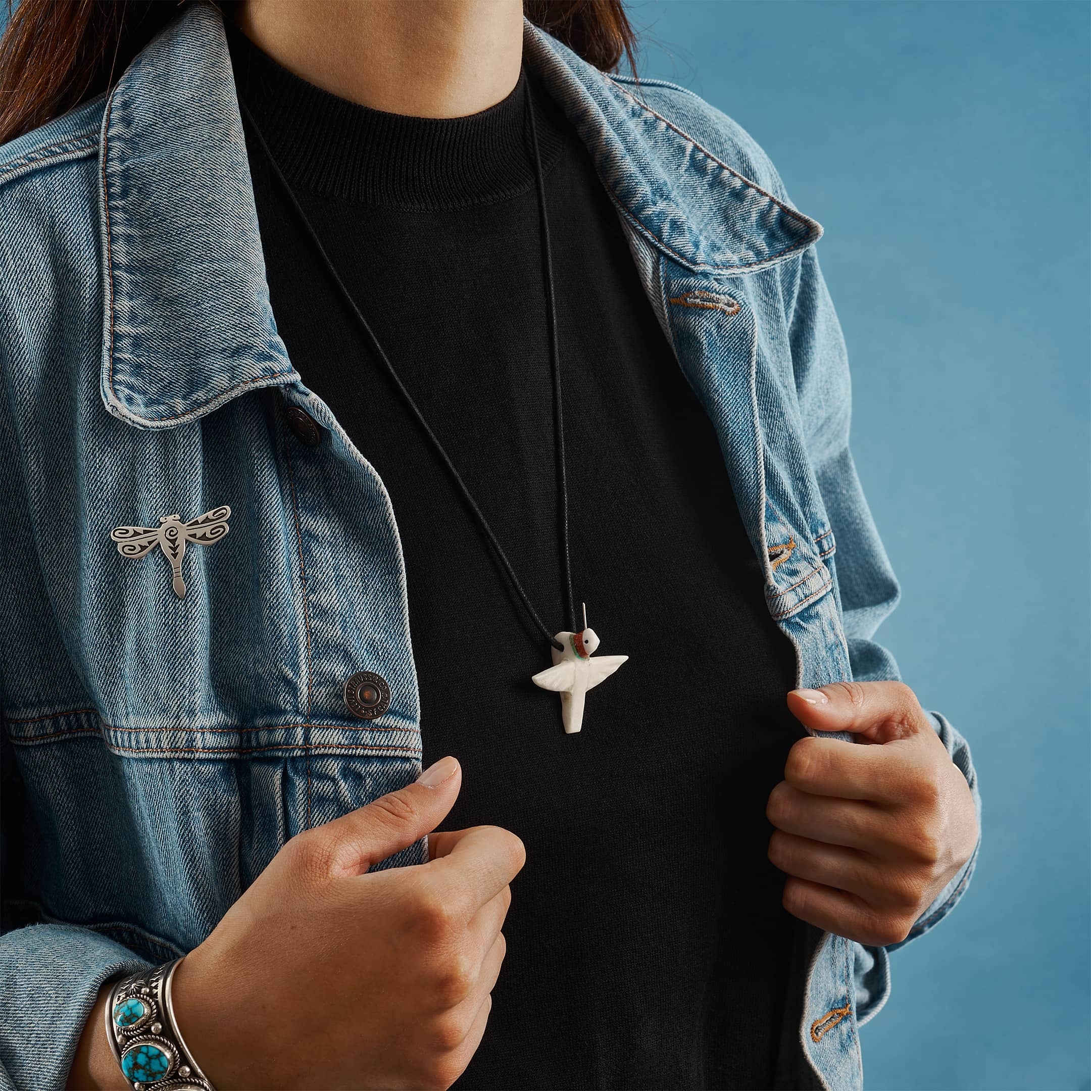 Hummingbird pendant PE440 - Harpo Paris