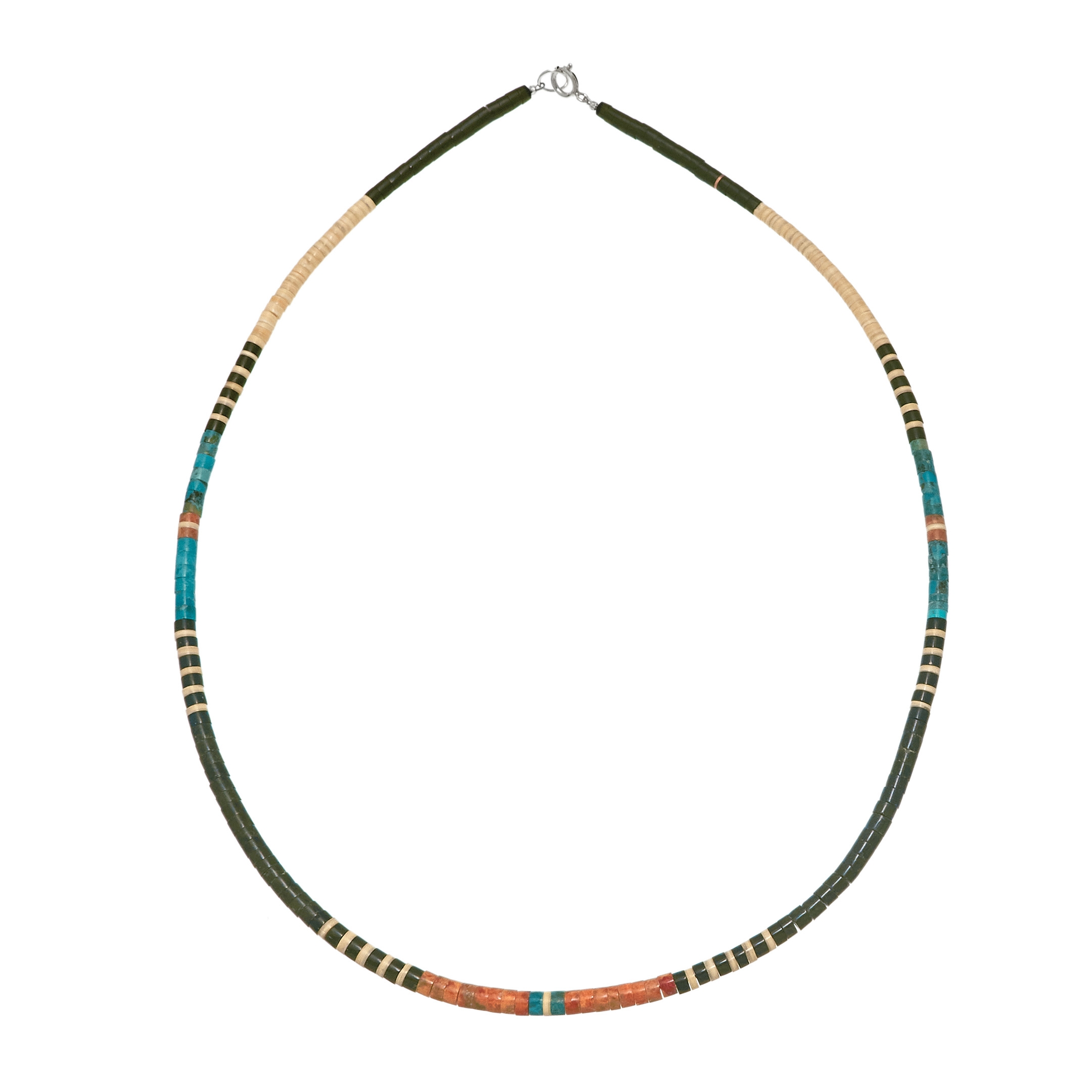 Collier pueblo COP16 en perles heishi - Harpo Paris