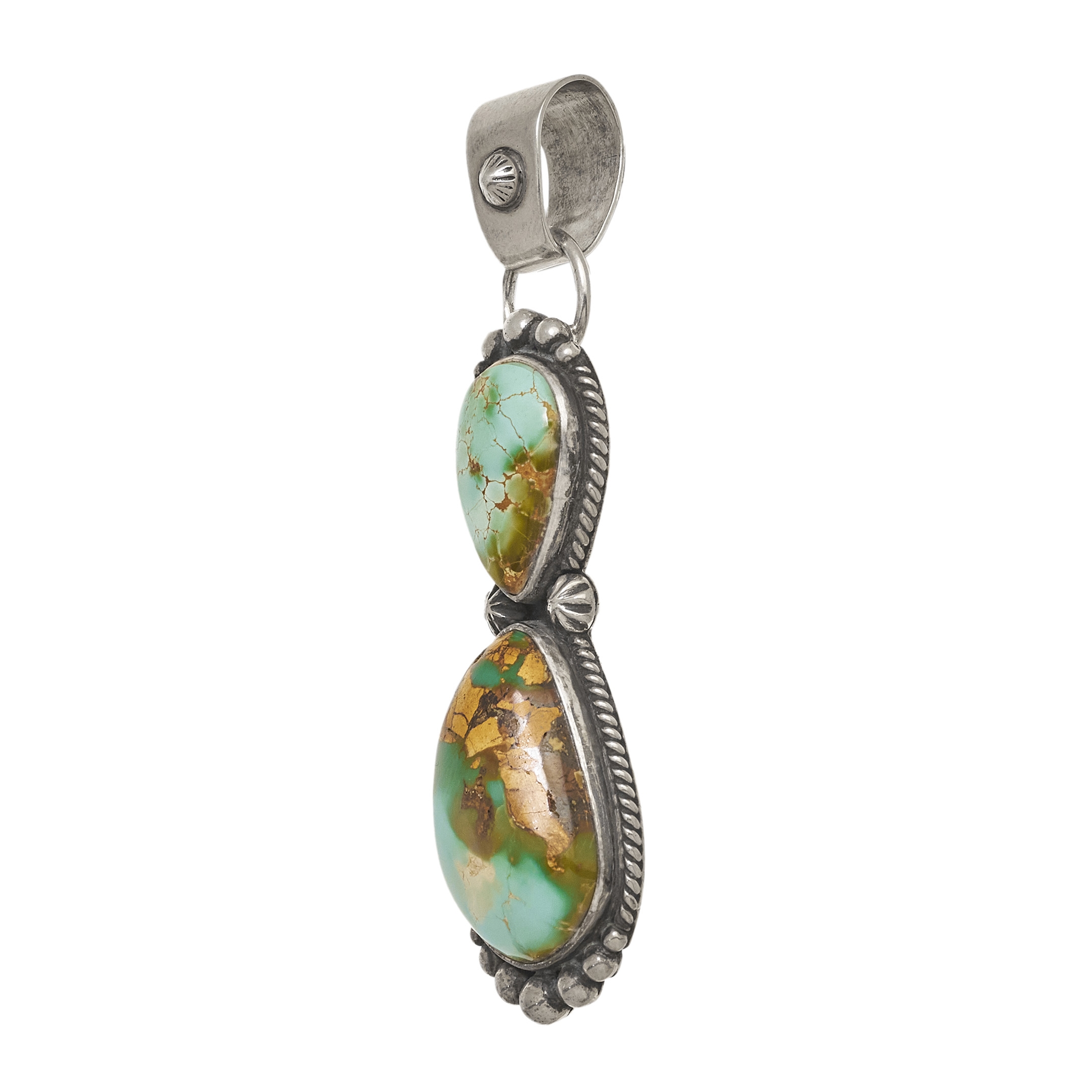 Pendentif Turquoise Et Argent 925/1000 - Neuf Avec étiquettes - Bijou Fantaisie