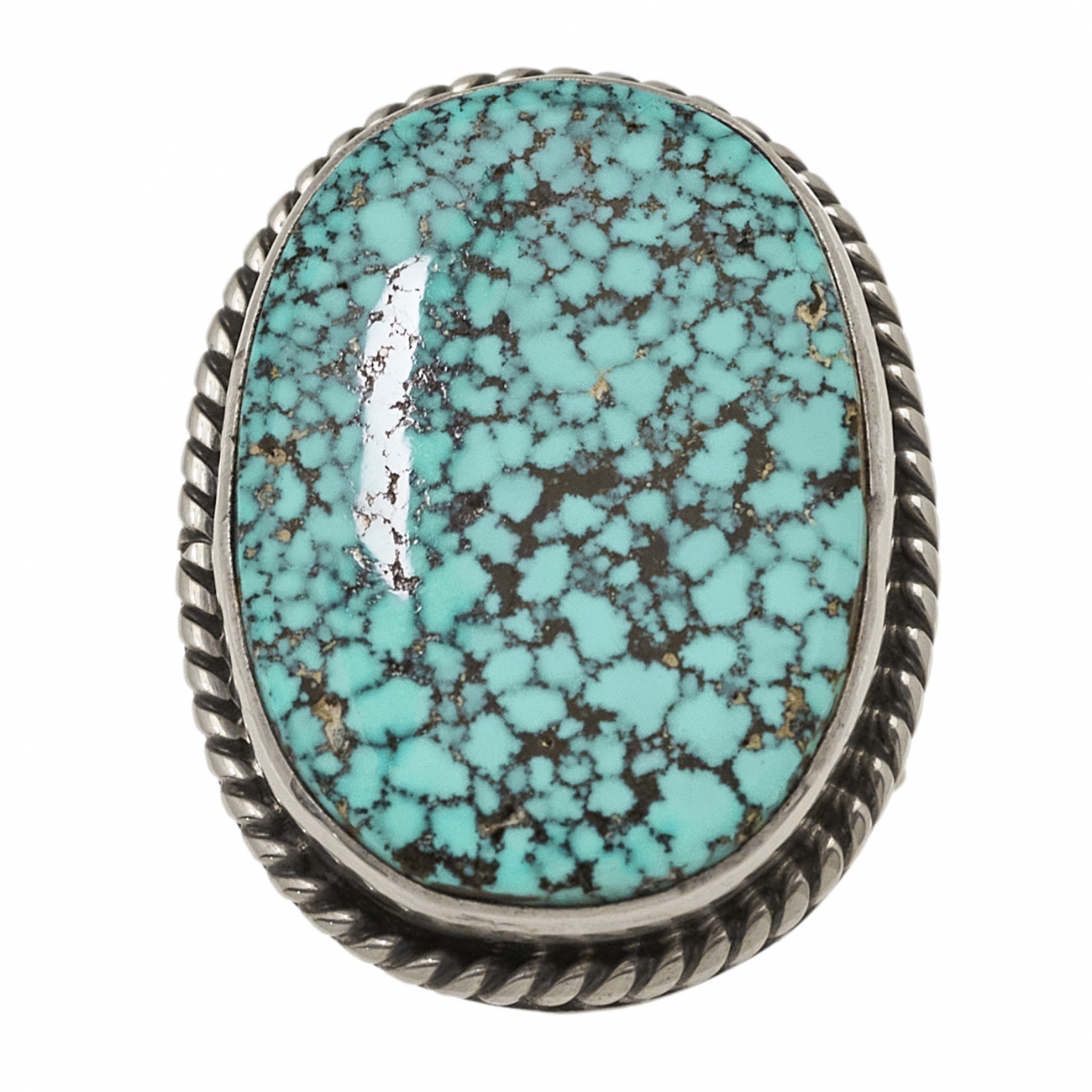 Bague argent et turquoise BA1356 -  Harpo Paris