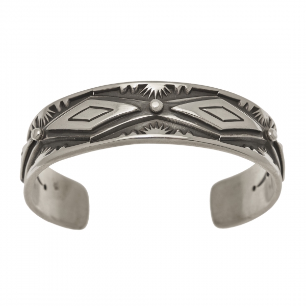 Bracelet Navajo BR800 en argent massif - Harpo Paris